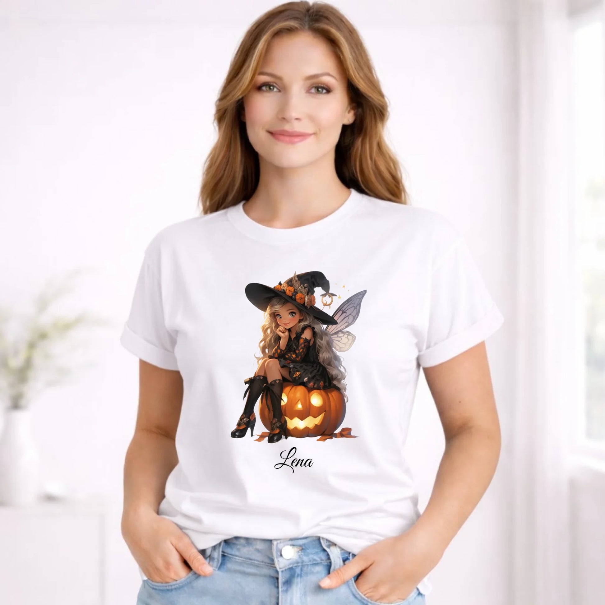 Koszulka na Halloween - Wróżka - wybierz postać - personalizowana HL02 - StoryCups.pl