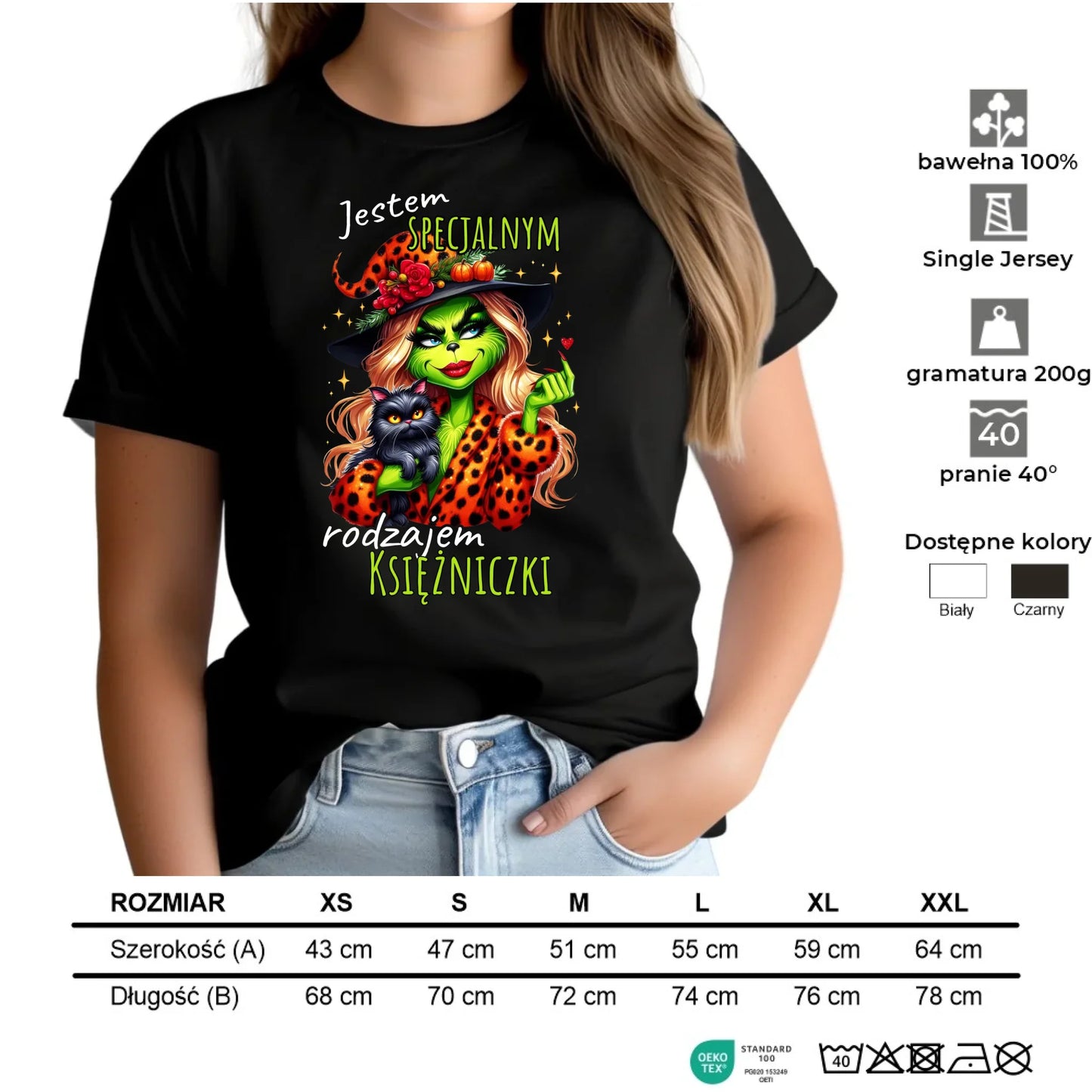 Koszulka damska - Specjalna księżniczka - Wiedźma HL22 - StoryCups.pl