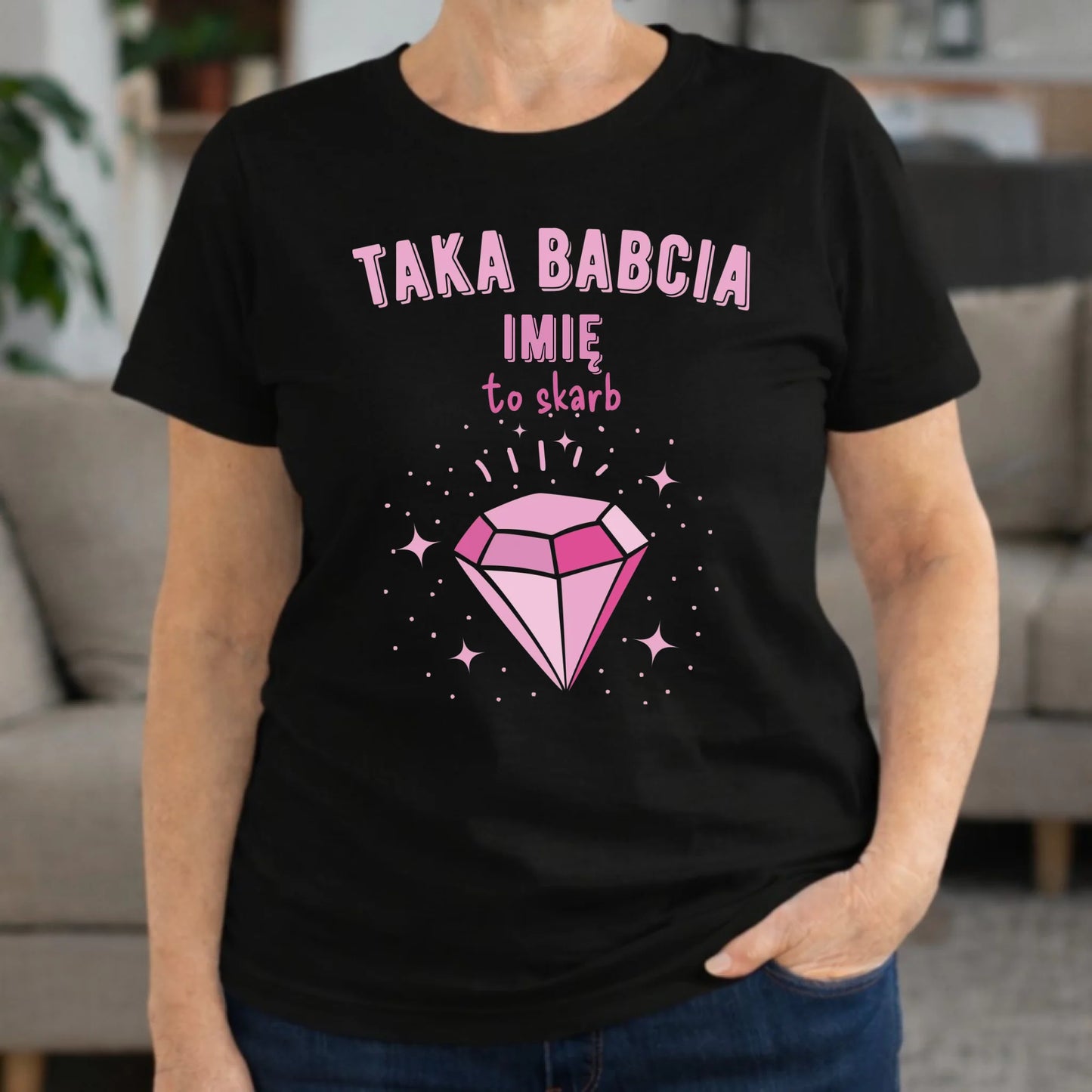 Koszulka dla babci - Taka Babcia to skarb - personalizowana B06 - StoryCups.pl