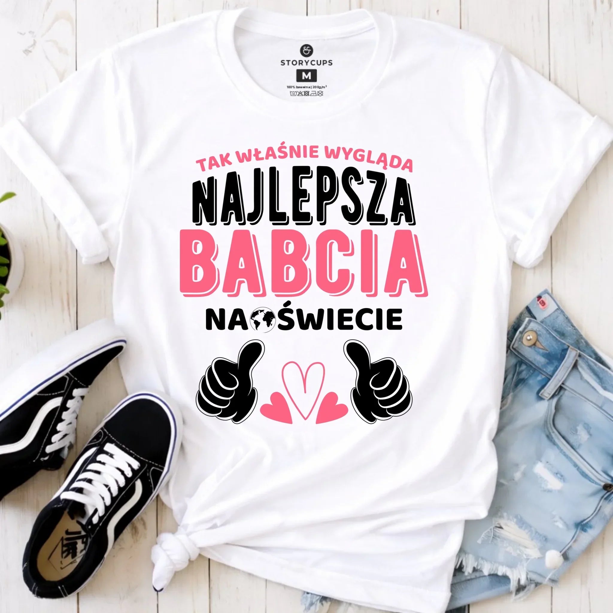 Koszulka dla babci - Tak wygląda najlepsza babcia na świecie B24 - StoryCups.pl