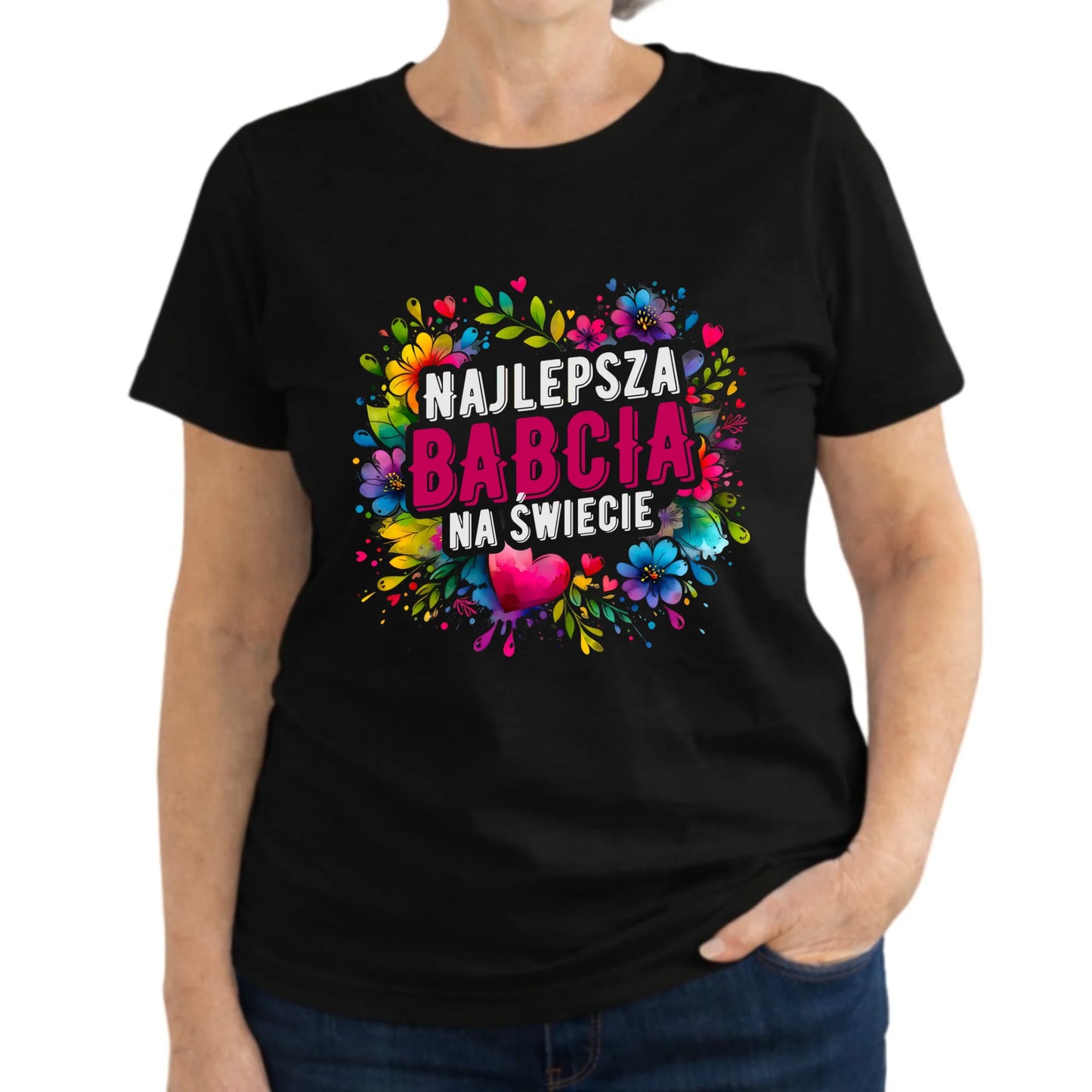 Koszulka dla babci - Najlepsza Babcia na świecie B07 - StoryCups.pl