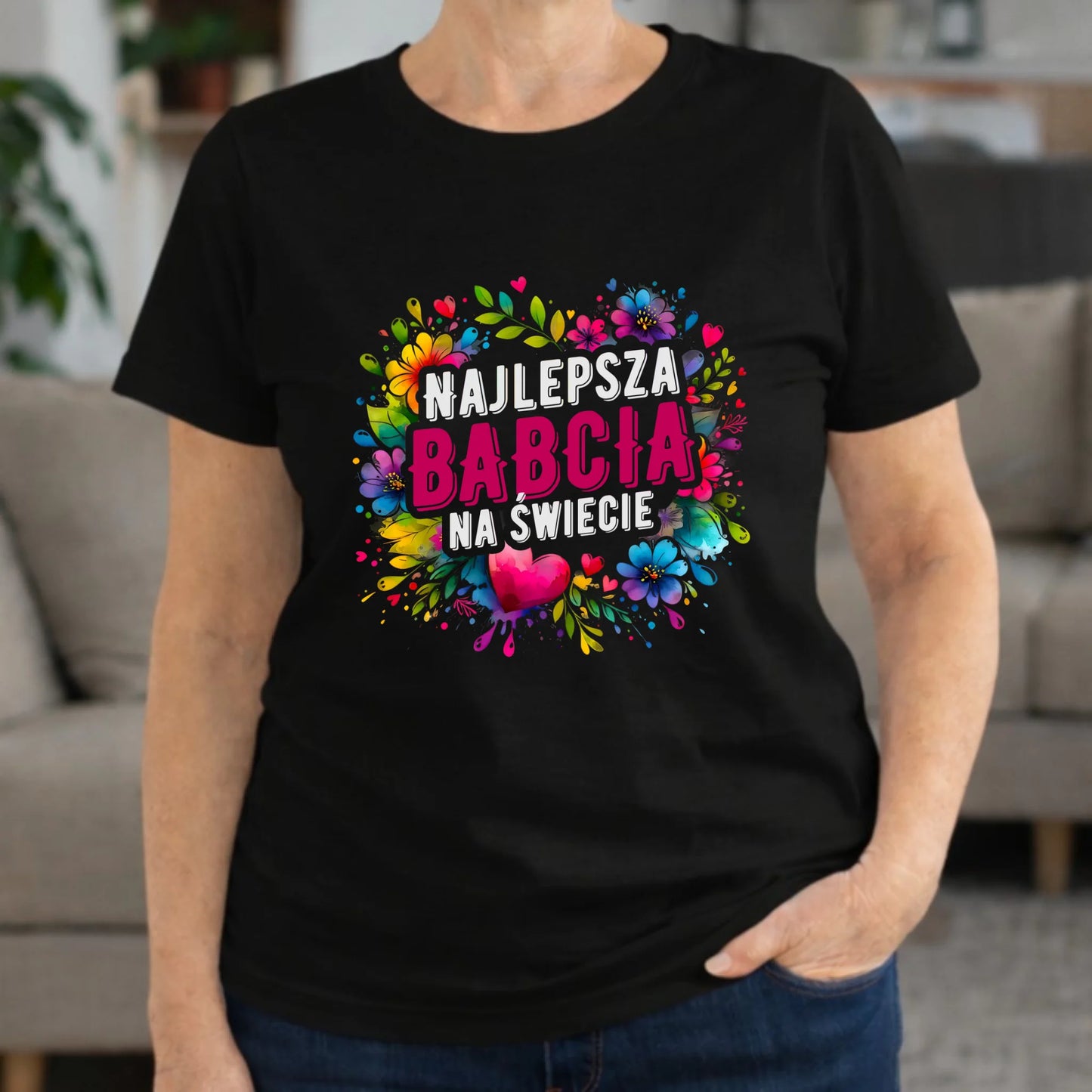 Koszulka dla babci - Najlepsza Babcia na świecie B07 - StoryCups.pl