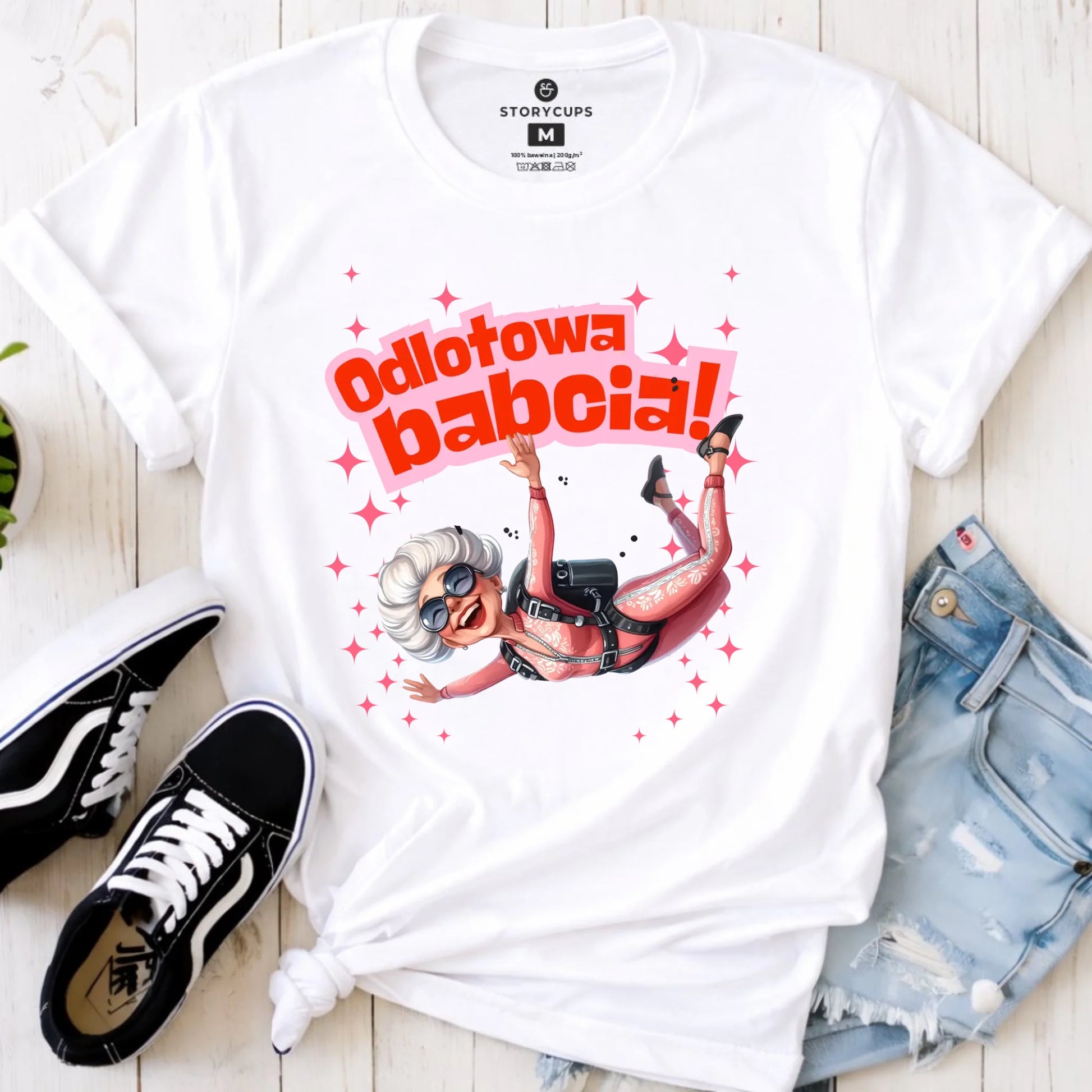 Koszulka dla babci - Odlotowa babcia B28 - StoryCups.pl