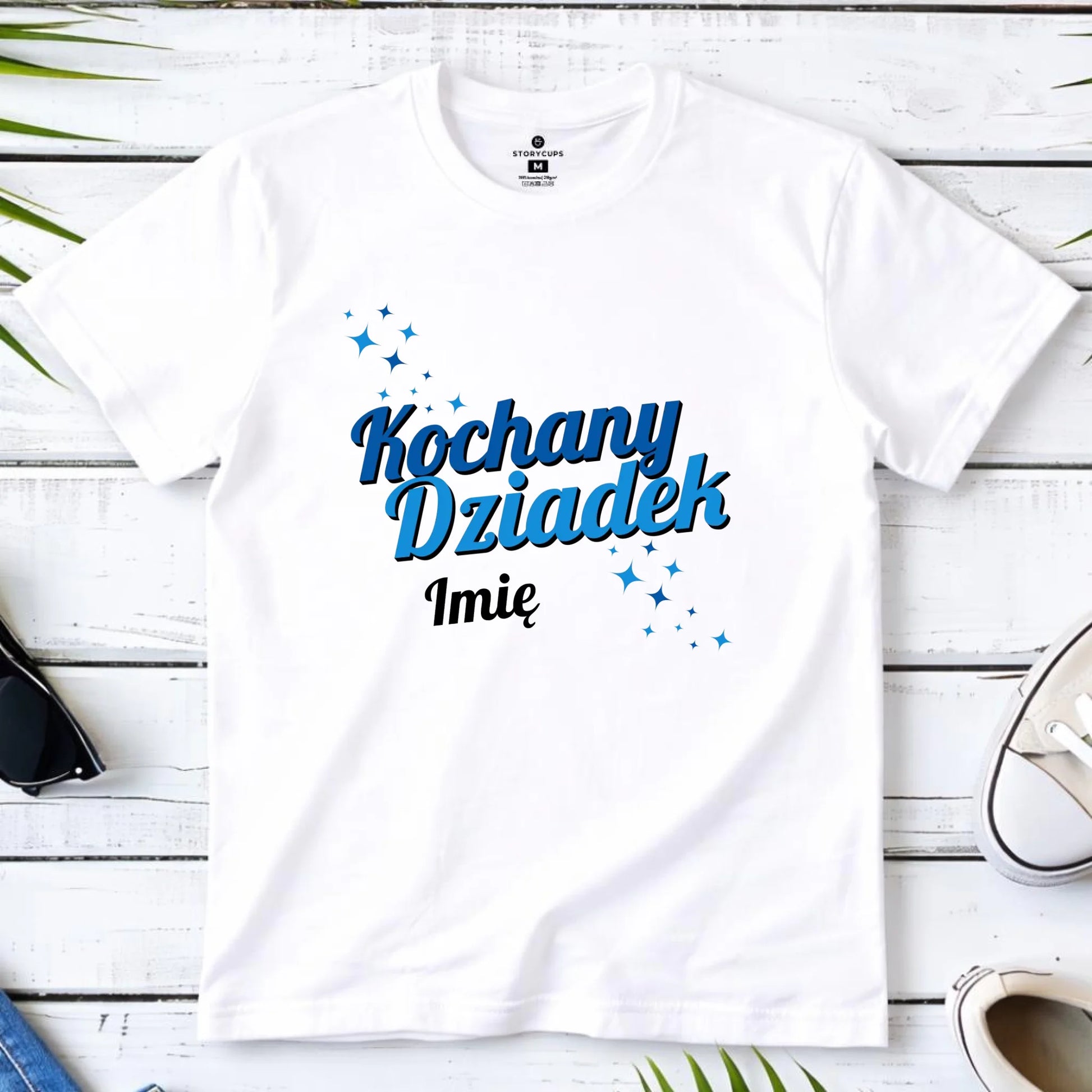 Koszulka dla dziadka - Kochany Dziadek - personalizowana D05 - StoryCups.pl