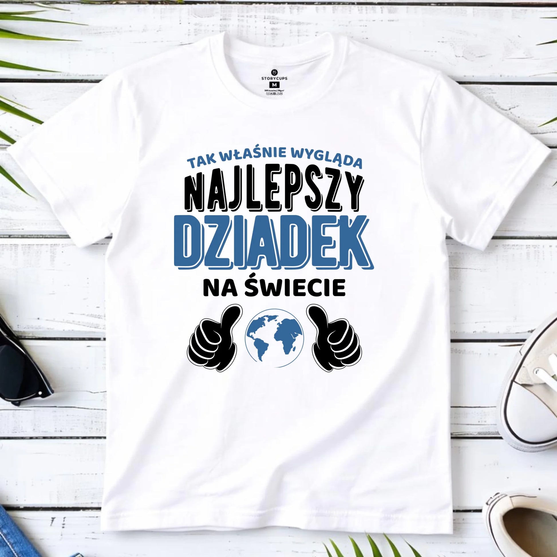 Koszulka dla dziadka - Tak wygląda najlepszy dziadek na świecie D24 - StoryCups.pl