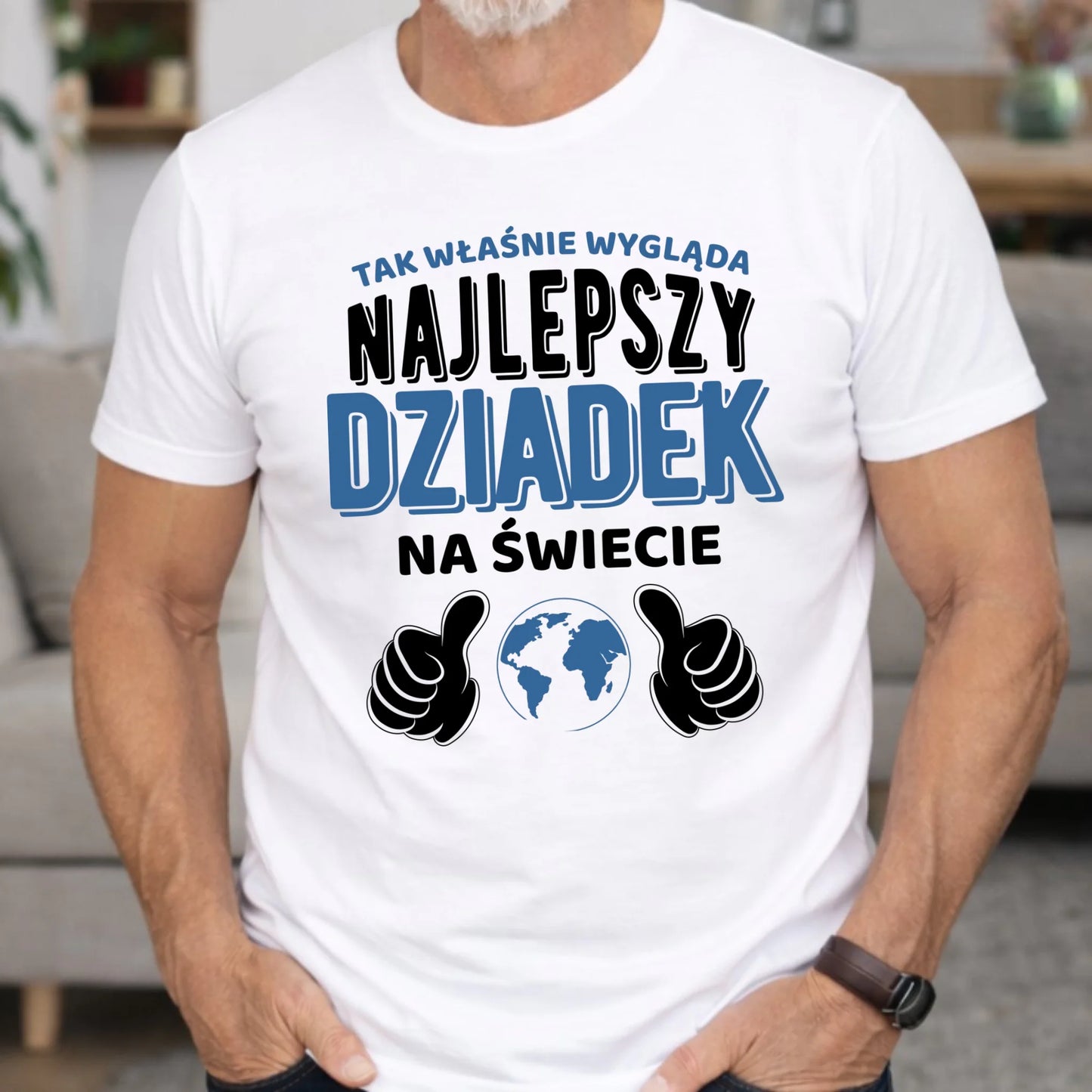 Koszulka dla dziadka - Tak wygląda najlepszy dziadek na świecie D24 - StoryCups.pl