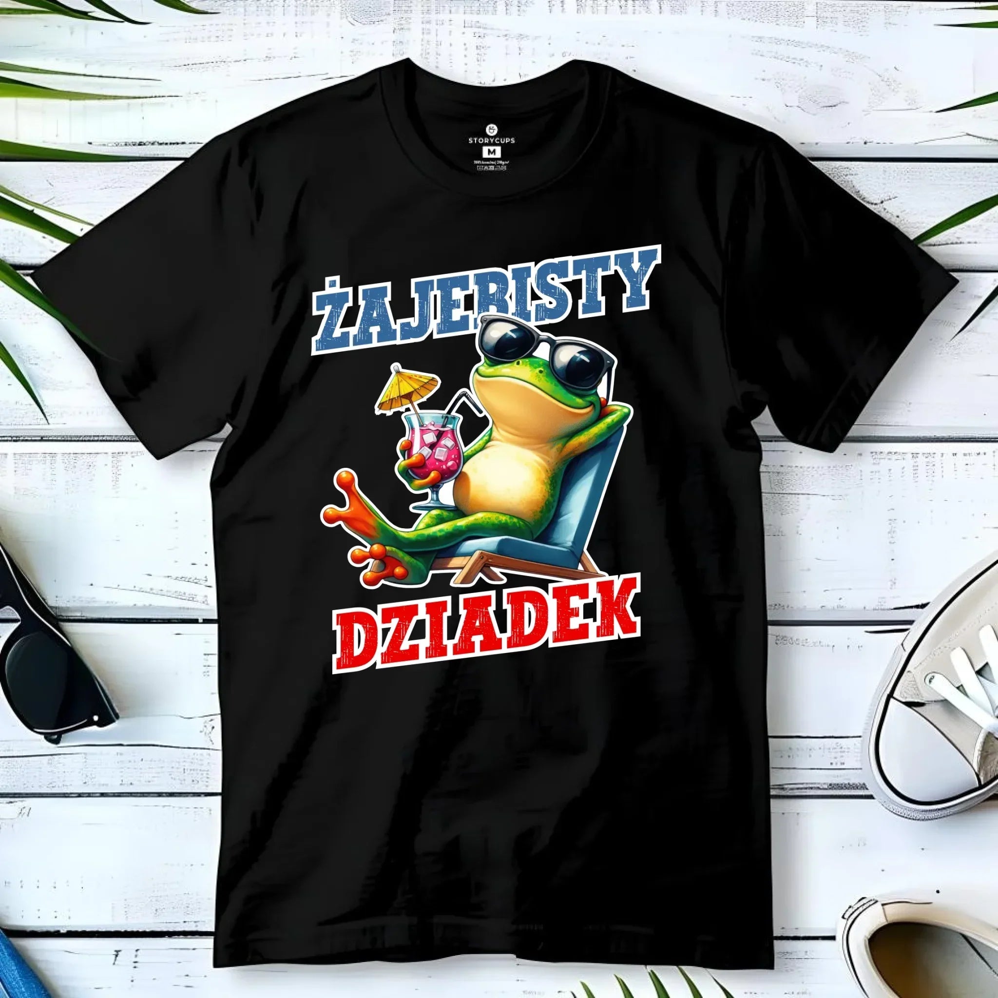 Koszulka dla dziadka - Żajebisty dziadek D27 - StoryCups.pl