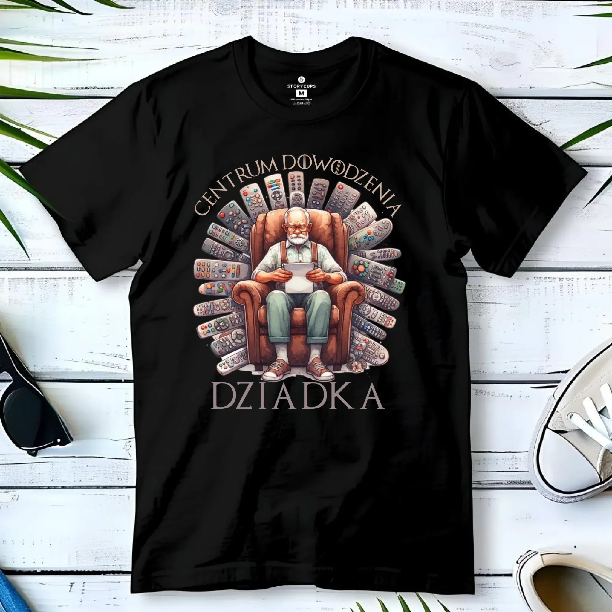 Koszulka dla dziadka - Centrum dowodzenia D28 - StoryCups.pl