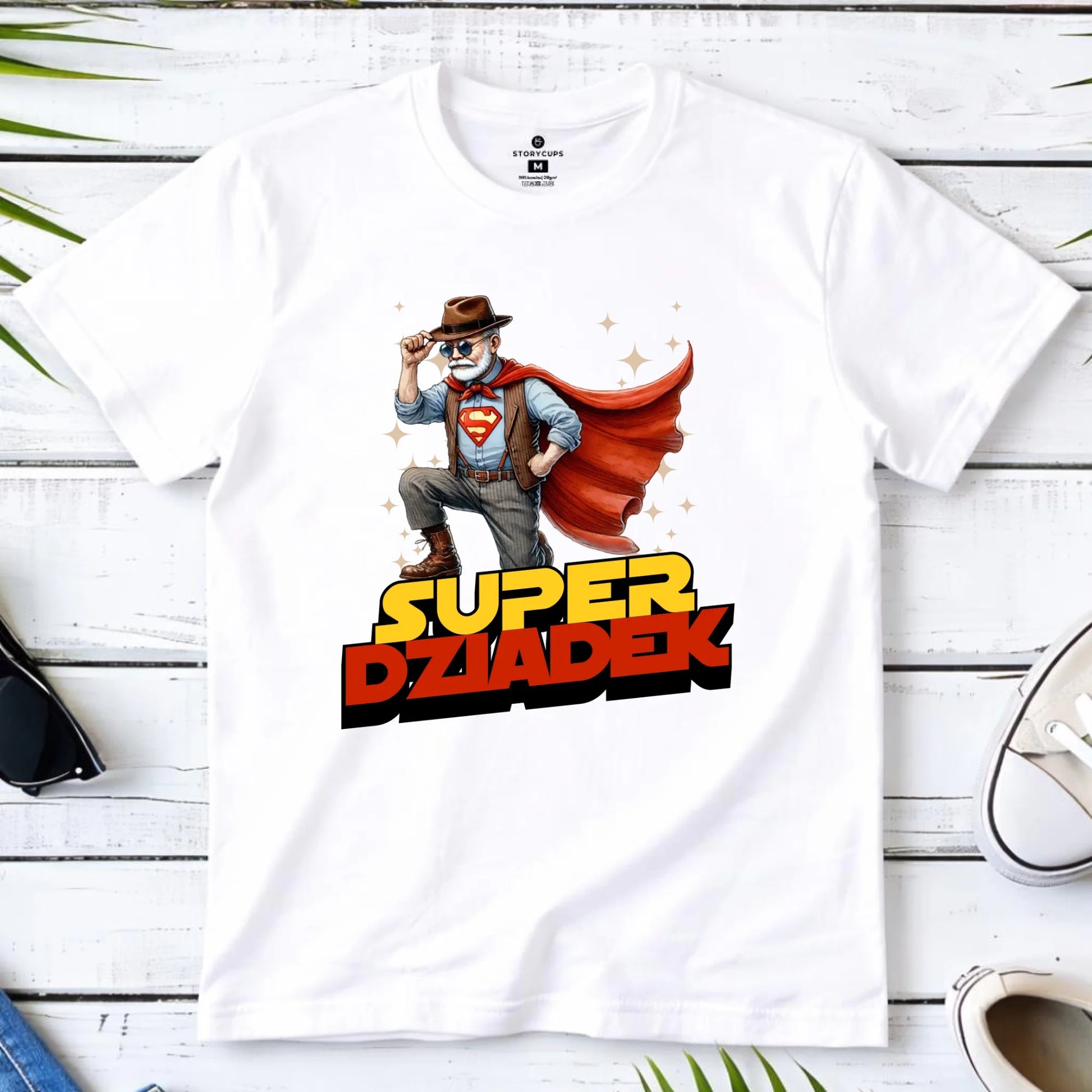 Koszulka dla dziadka - Super Dziadek D29 - StoryCups.pl