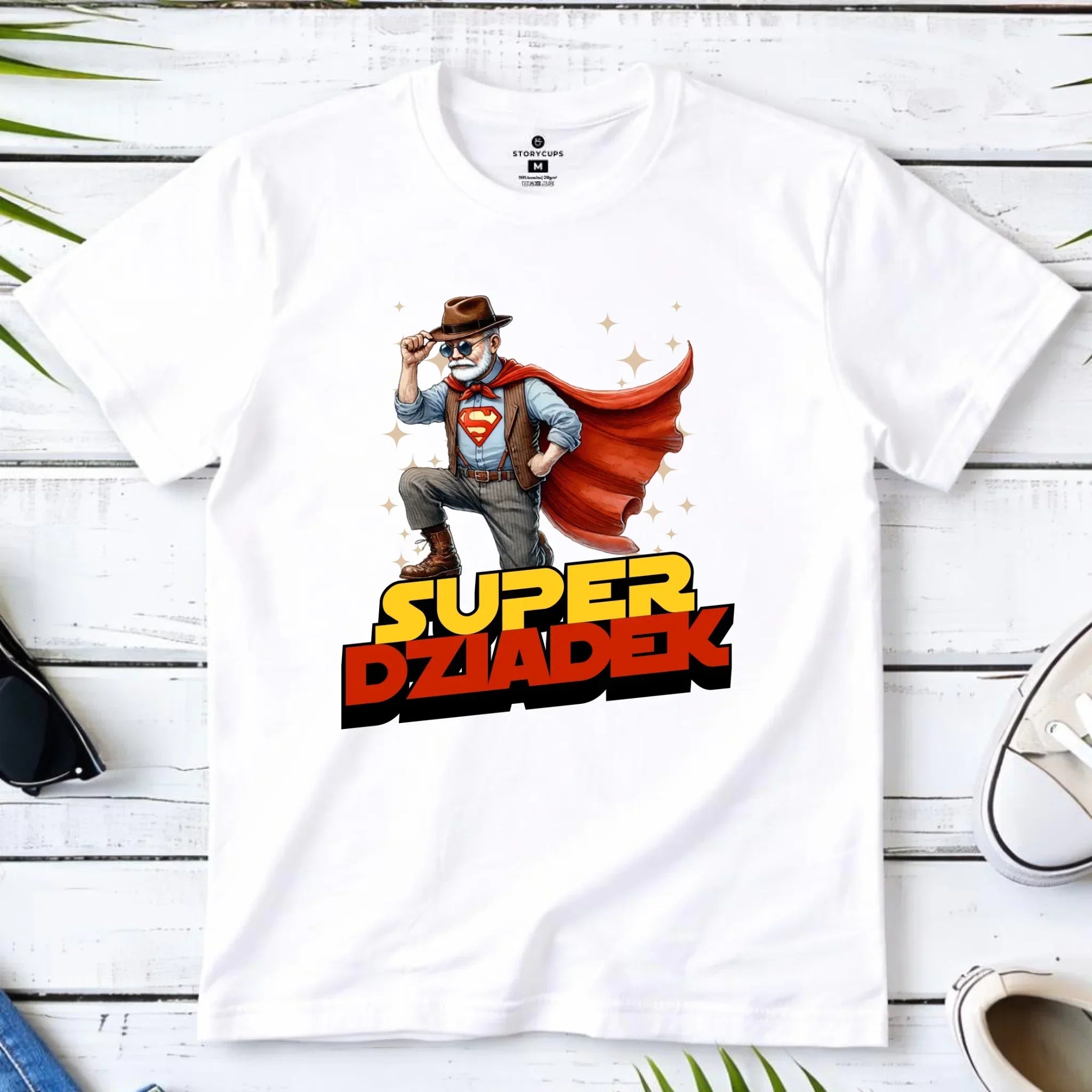 Koszulka dla dziadka - Super Dziadek D29 - StoryCups.pl