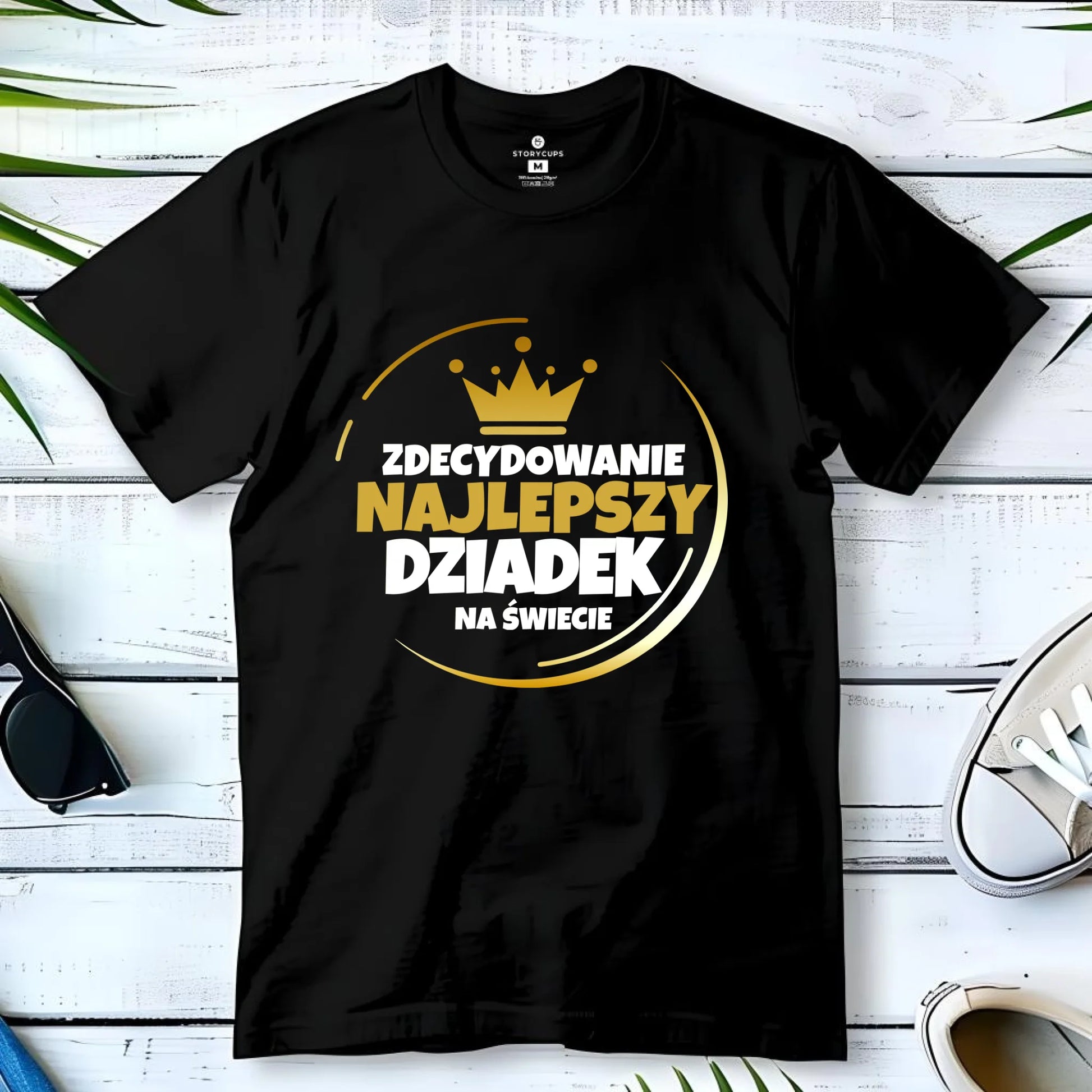 Koszulka dla dziadka - Zdecydowanie najlepszy dziadek D32 - StoryCups.pl