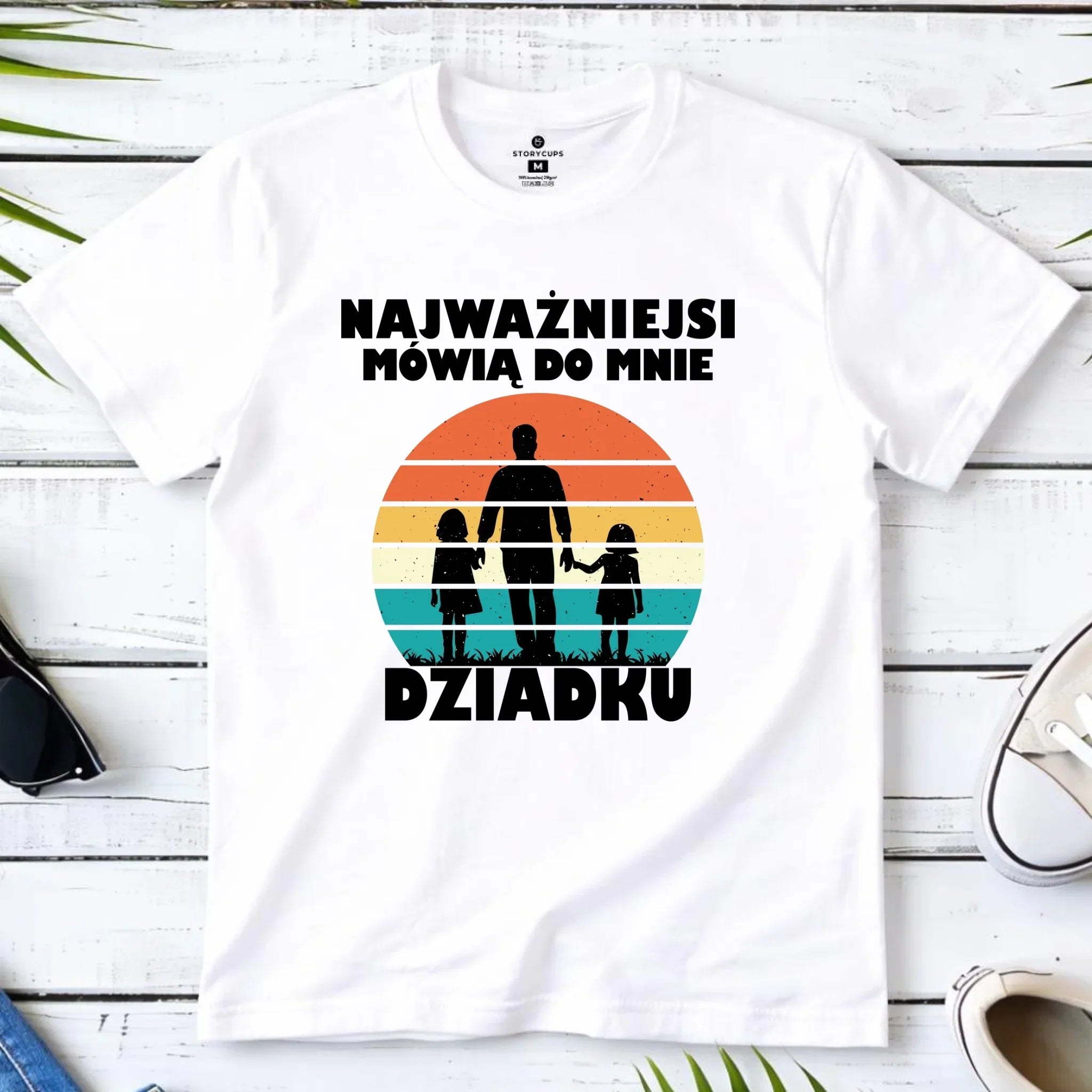 Koszulka dla dziadka - Najważniejsi mówią do mnie dziadku D34 - StoryCups.pl