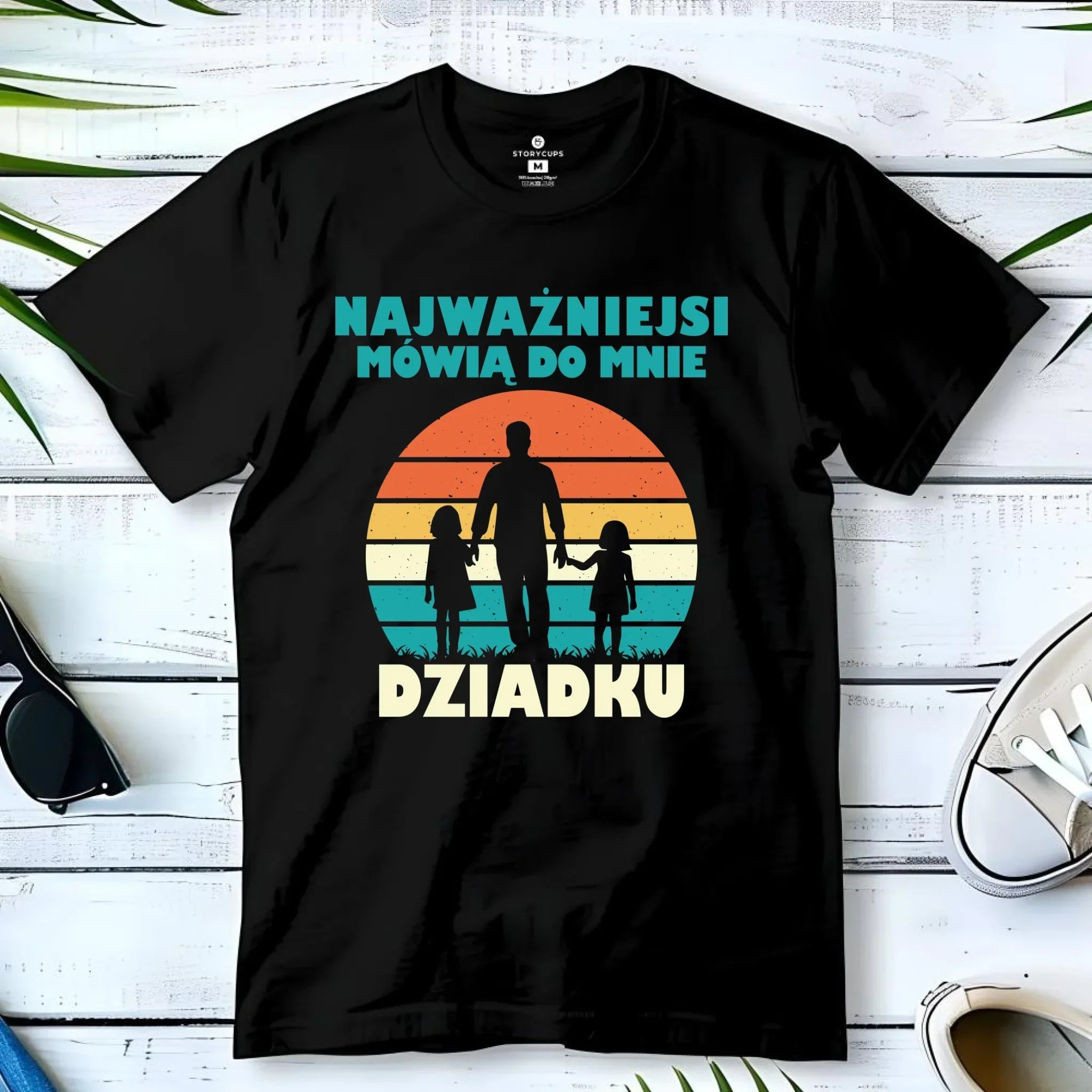 Koszulka dla dziadka - Najważniejsi mówią do mnie dziadku D34 - StoryCups.pl
