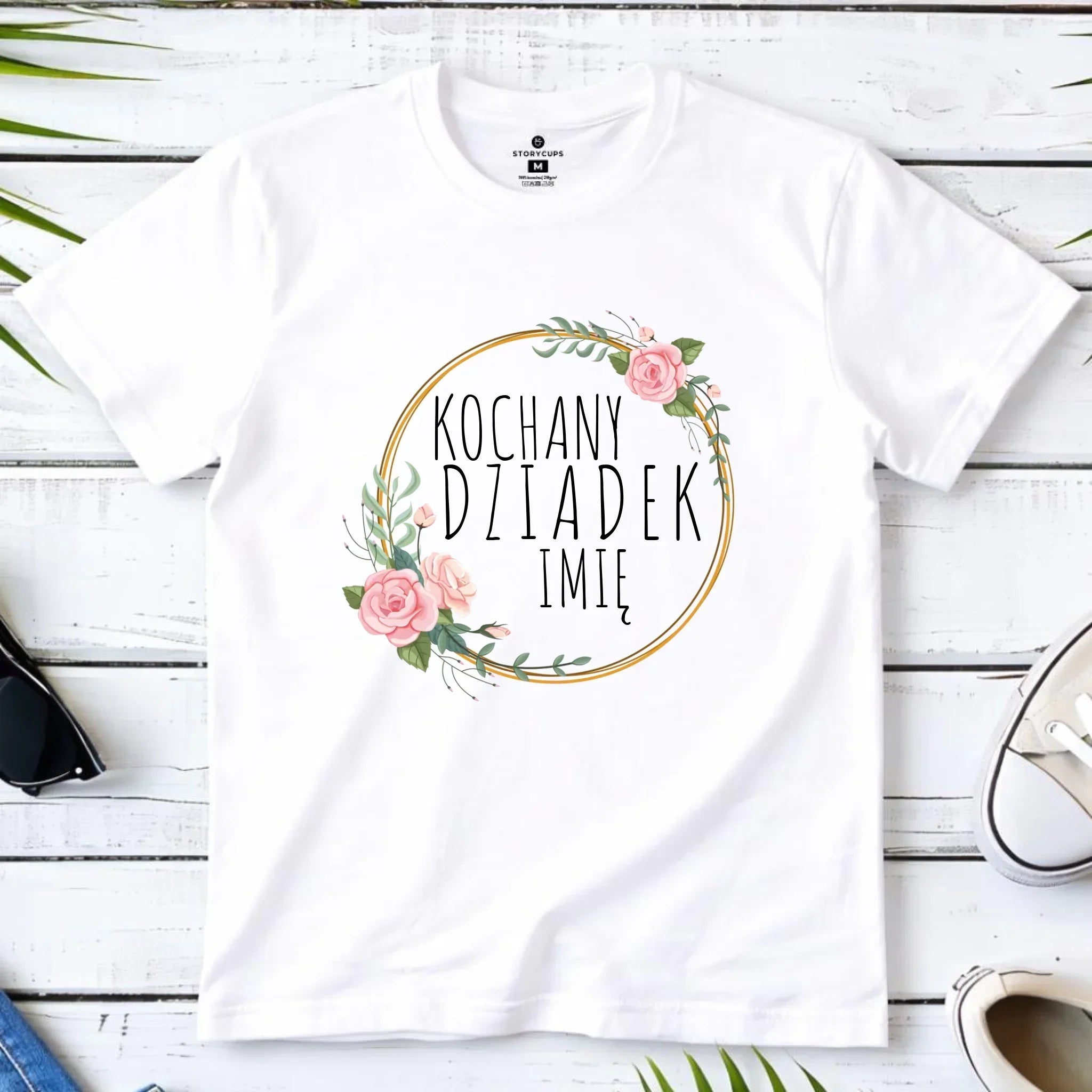 Koszulka dla dziadka - Kochany Dziadek - personalizowana D10 - StoryCups.pl