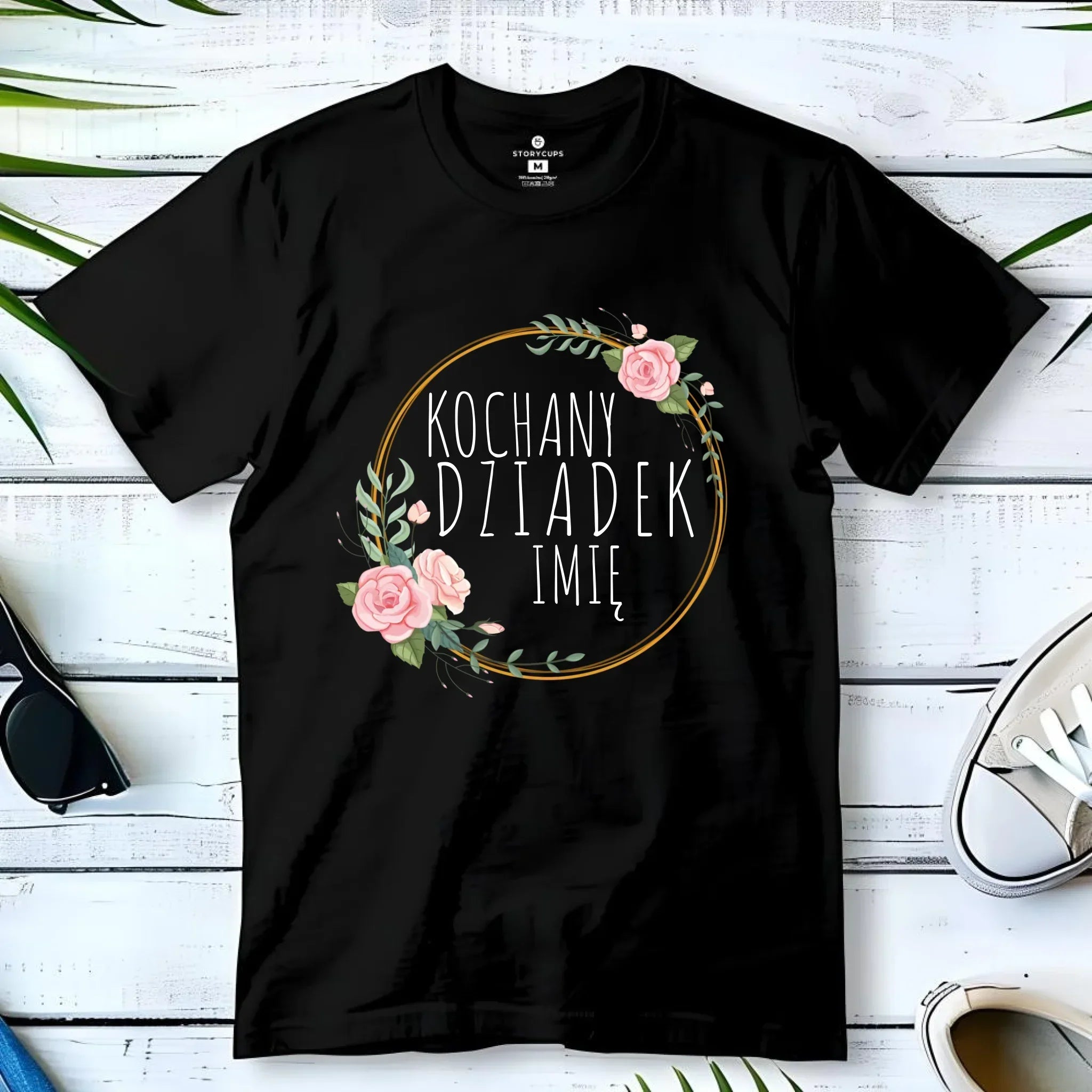 Koszulka dla dziadka - Kochany Dziadek - personalizowana D10 - StoryCups.pl