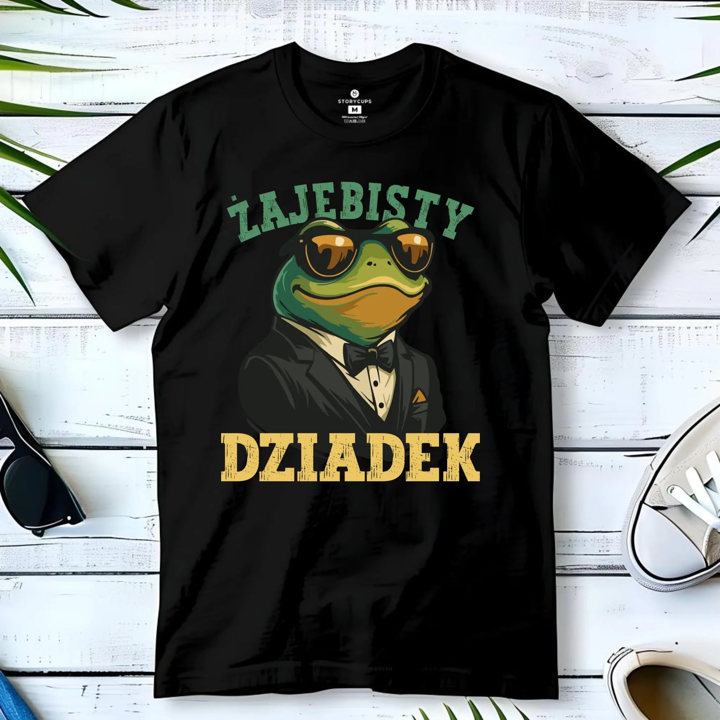 Koszulka dla dziadka - Żajebisty dziadek D42 - StoryCups.pl