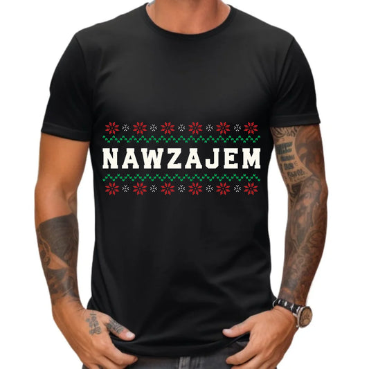 Koszulka męska świąteczna - Nawzajem BN150