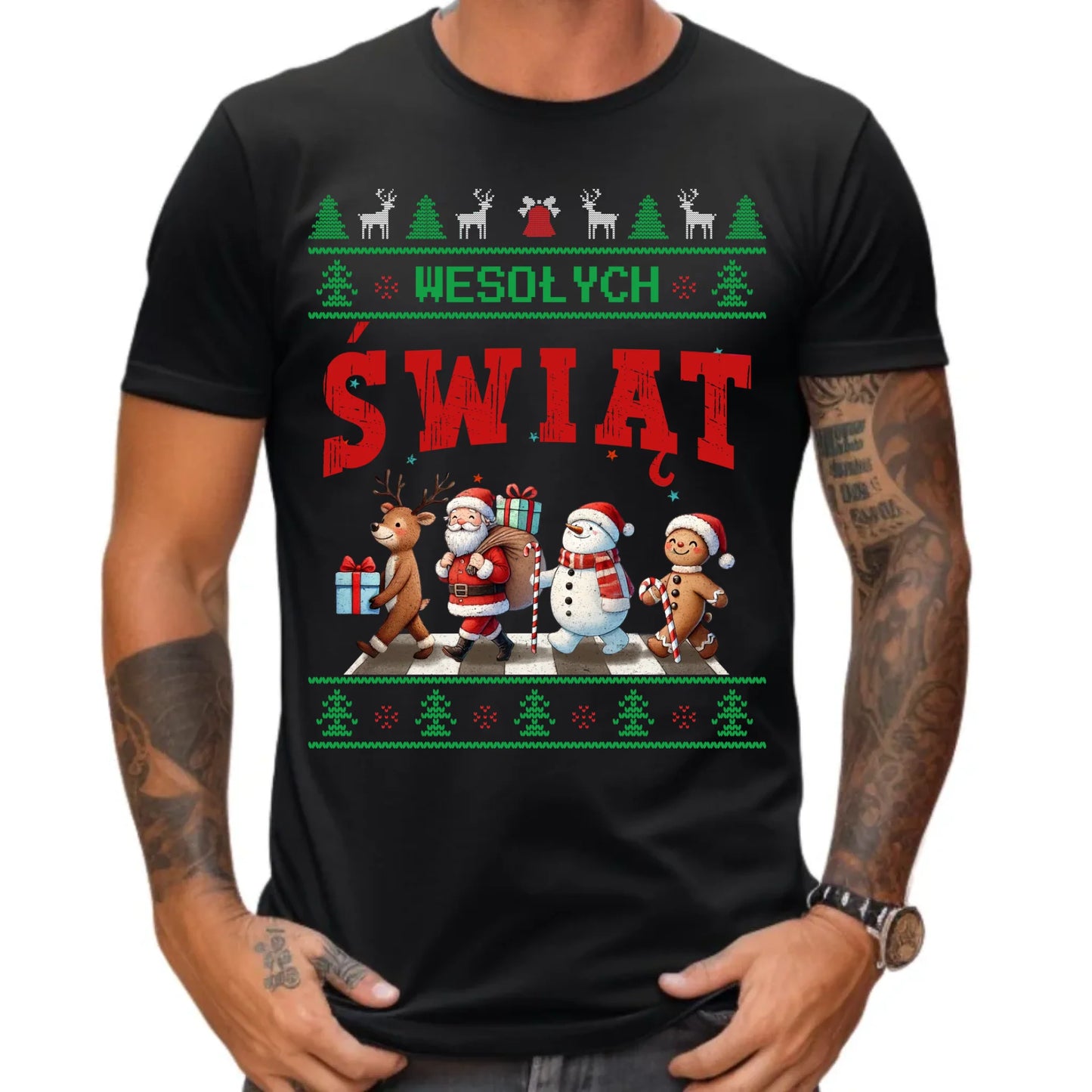 Koszulka męska świąteczna - Wesołych Świąt BN06