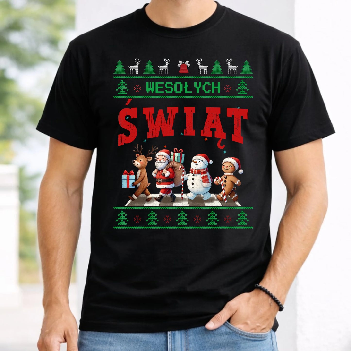 Koszulka męska świąteczna - Wesołych Świąt BN06