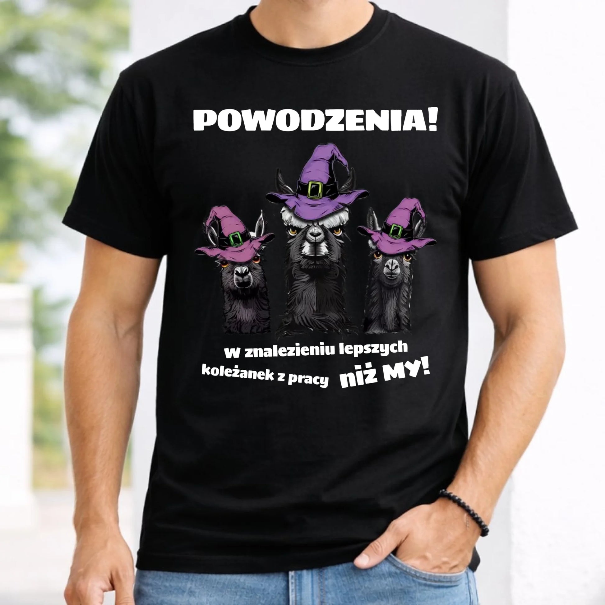 Koszulka męska na odejście z pracy - Powodzenia w znalezieniu lepszych koleżanek OP07 - StoryCups.pl