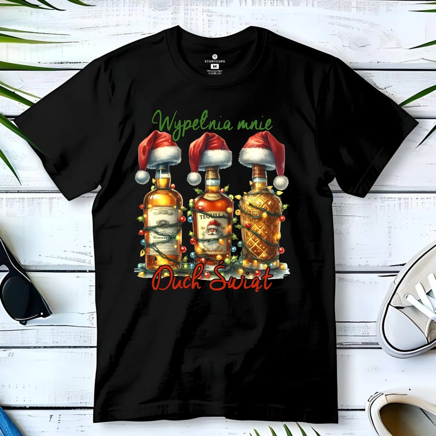 Koszulka męska świąteczna - Wypełnia mnie Duch Świąt BN69