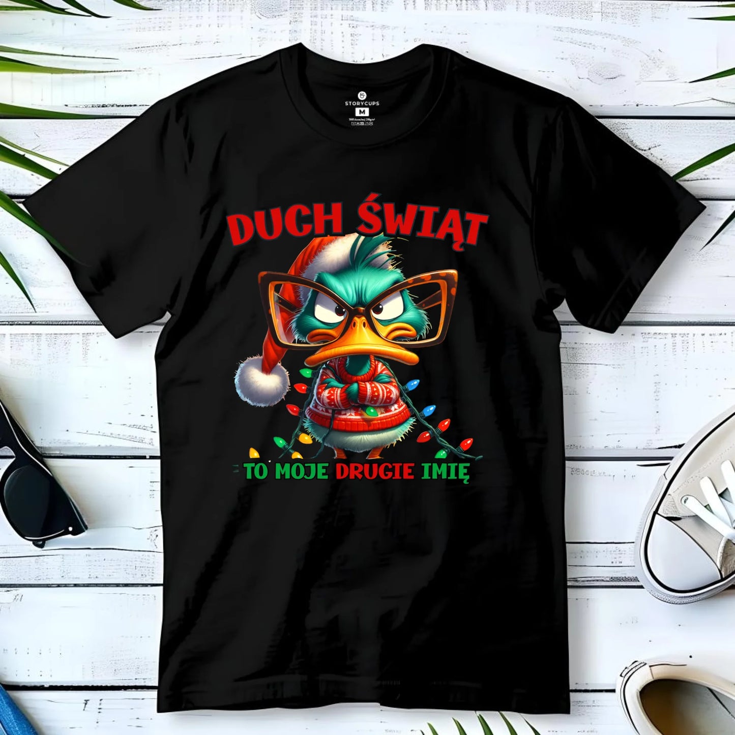 Koszulka męska świąteczna - Duch Świąt to moje drugie imię BN76