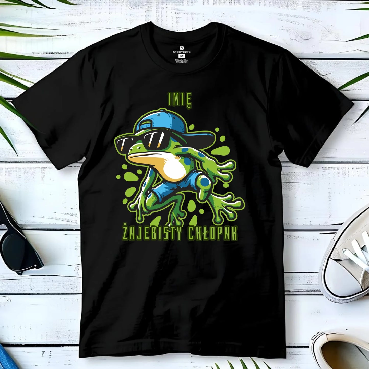 Koszulka męska - Żajebisty Chłopak prezent na Dzień Chłopaka - personalizowana DCH02