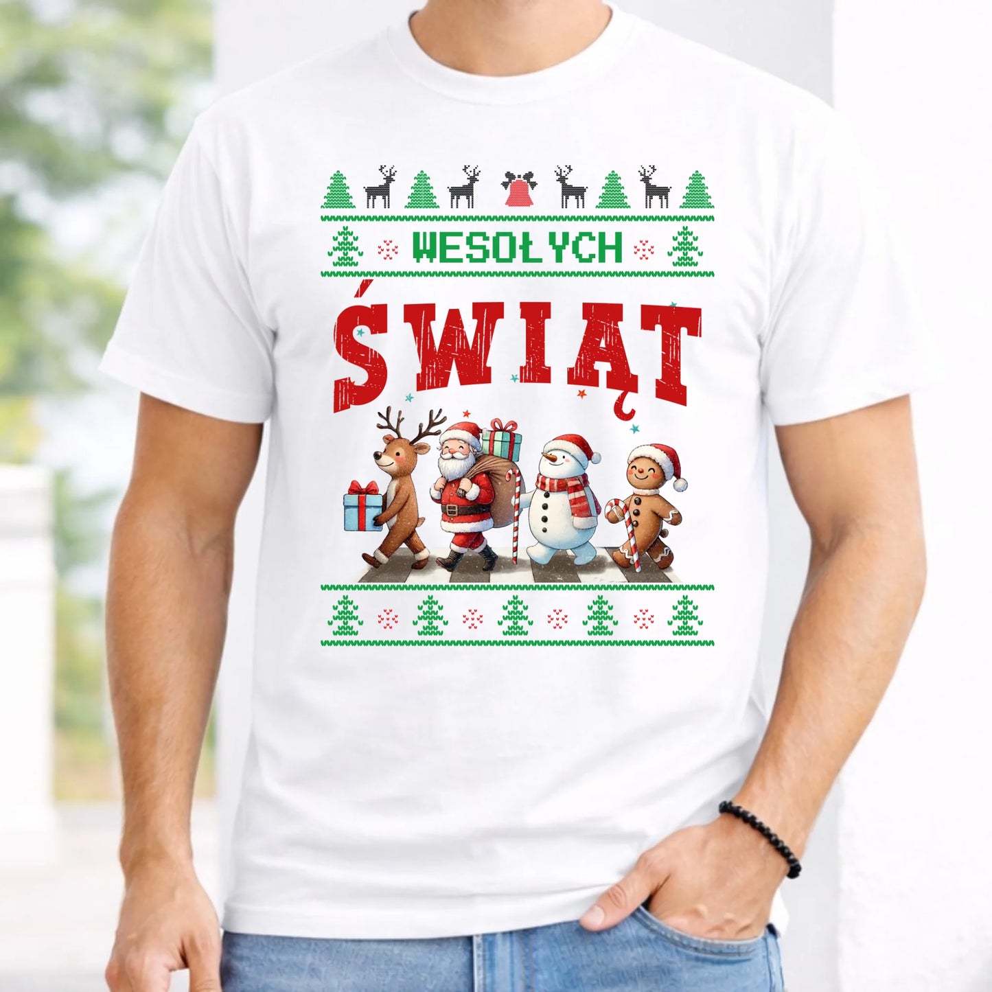 Koszulka męska świąteczna - Wesołych Świąt BN06