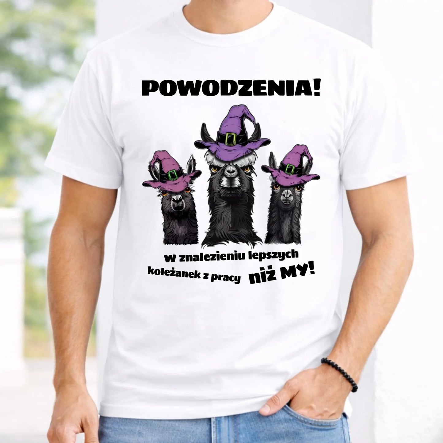 Koszulka męska na odejście z pracy - Powodzenia w znalezieniu lepszych koleżanek OP07 - StoryCups.pl