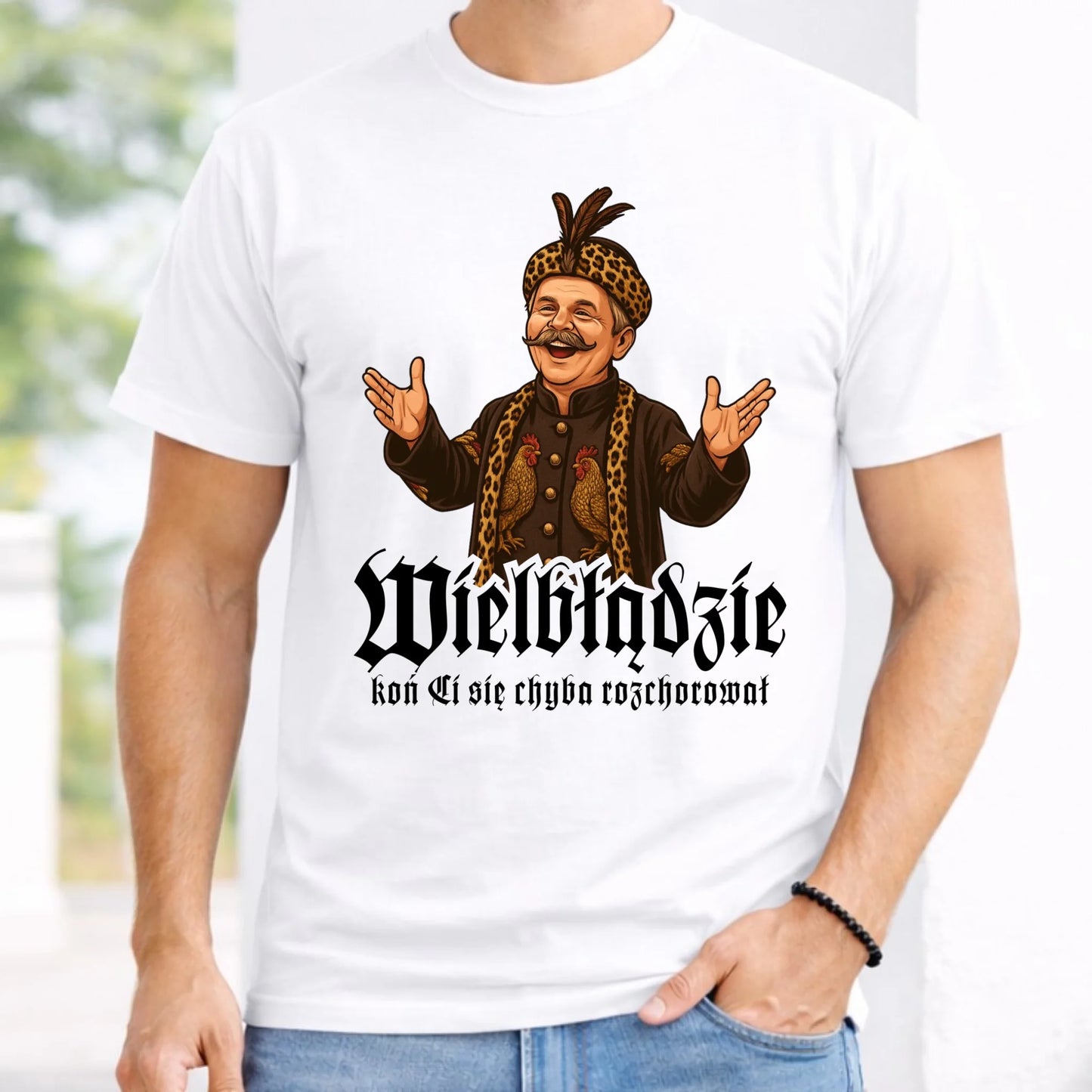 Koszulka męska - Wielbłądzie, koń Ci się chyba rozchorował - dla fanów serialu 1670 H61