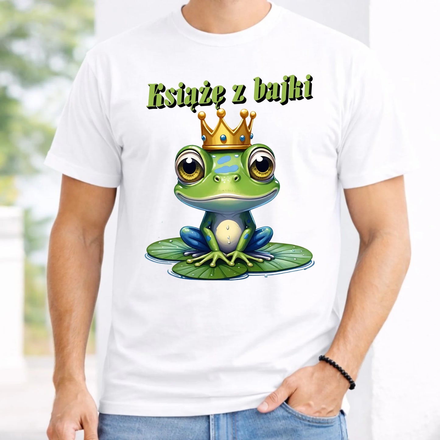 Koszulka męska - Książę z bajki - prezent dla chłopaka męża narzeczonego DCH09 - StoryCups.pl