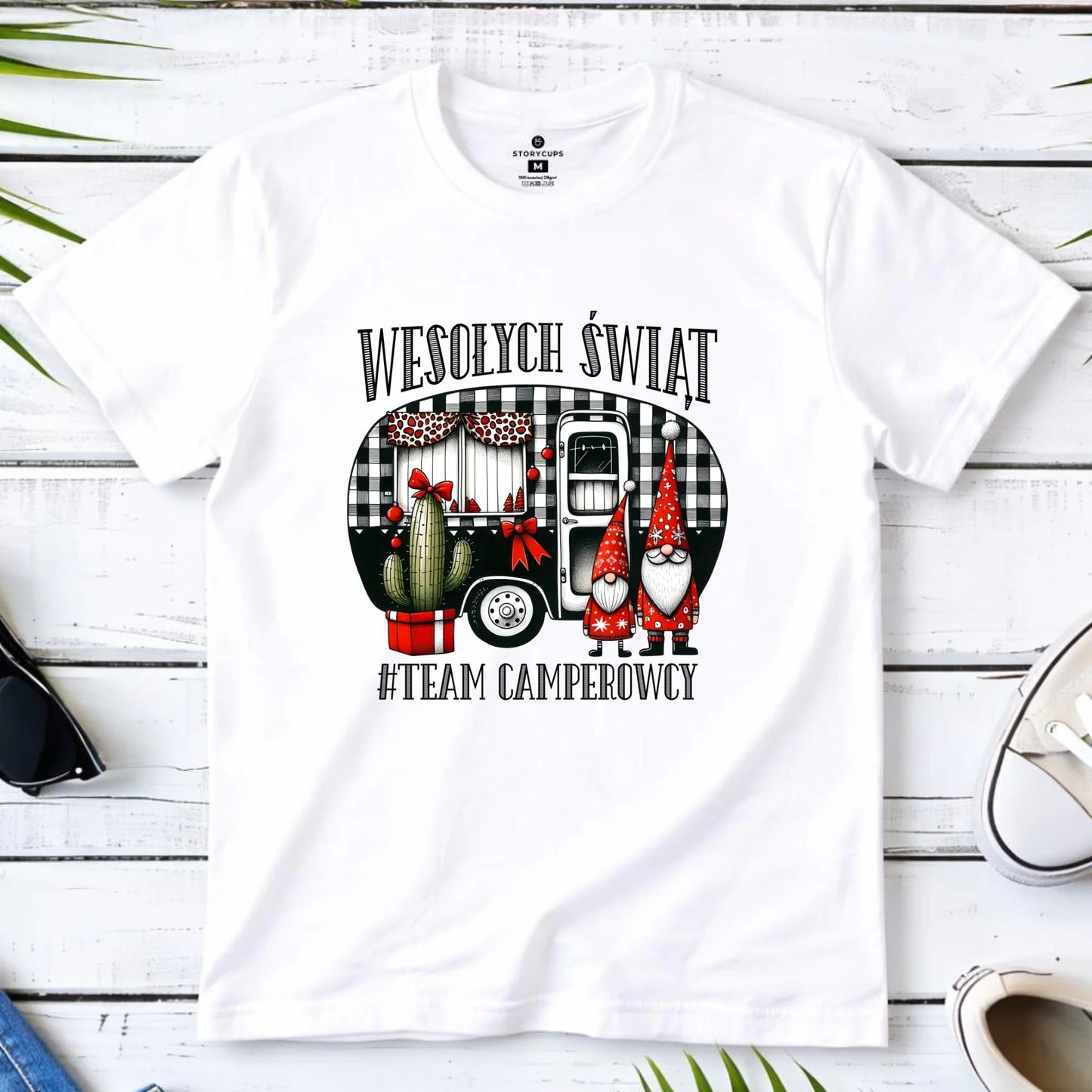 Koszulka męska świąteczna - Wesołych Świąt Team Camperowcy BN44
