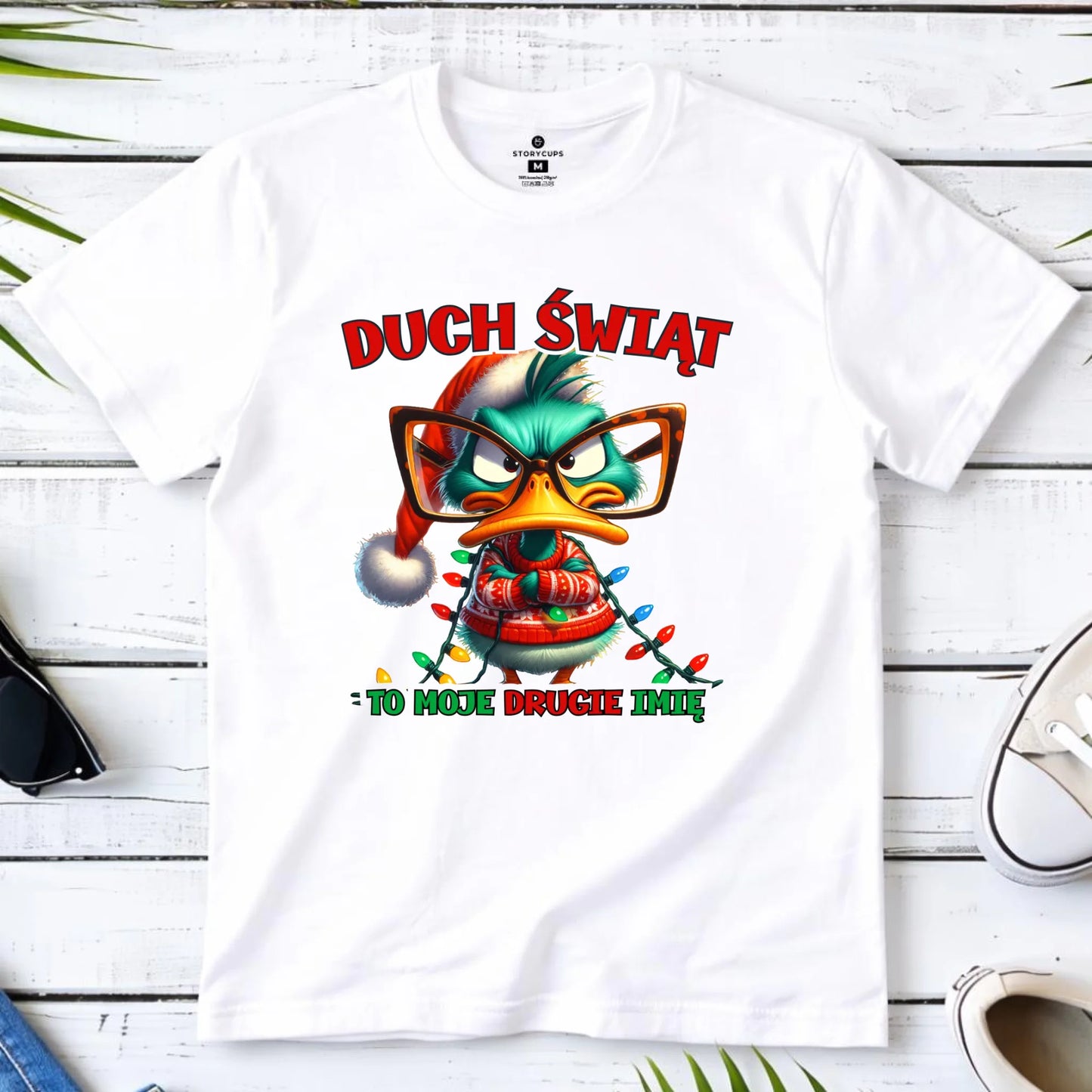 Koszulka męska świąteczna - Duch Świąt to moje drugie imię BN76