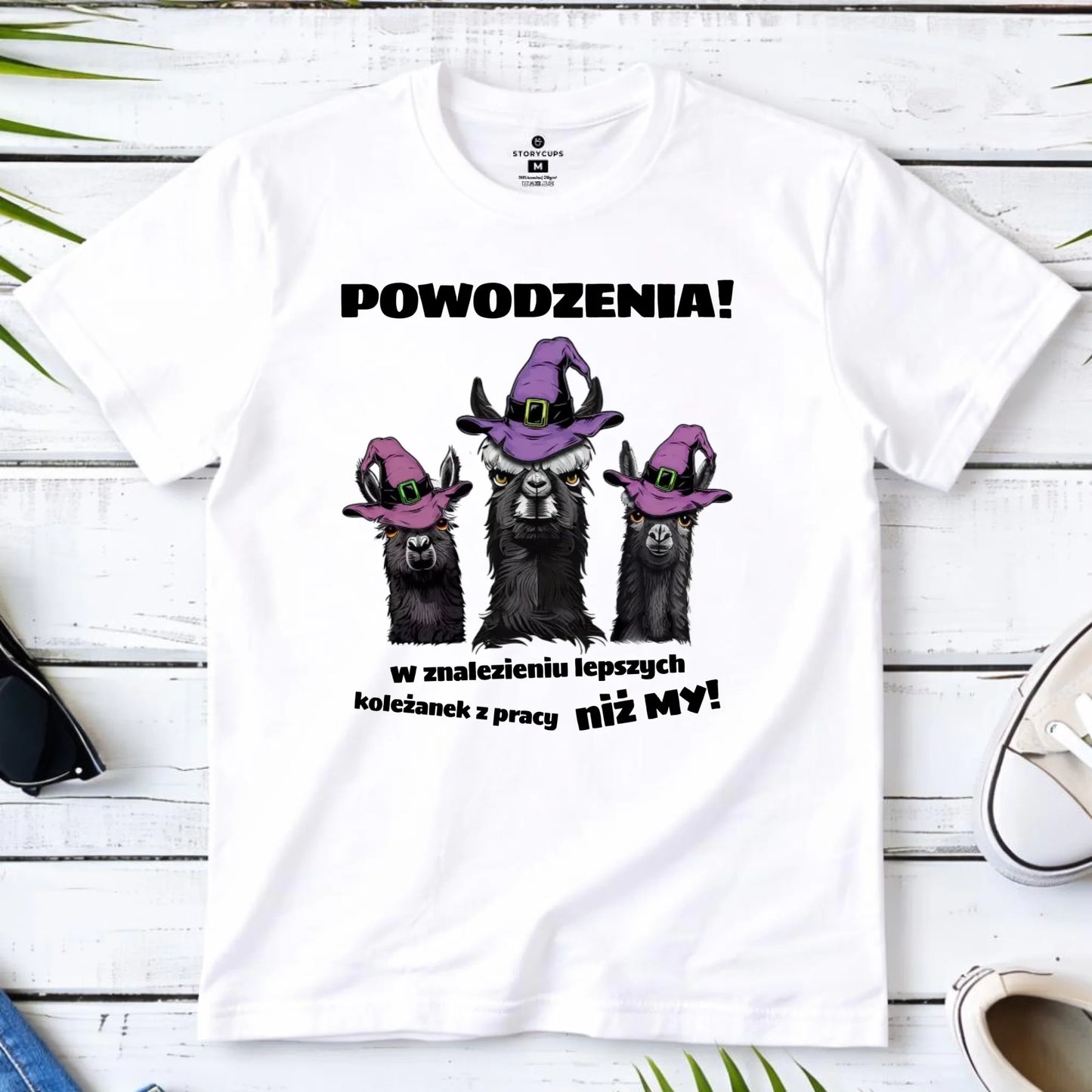 Koszulka męska na odejście z pracy - Powodzenia w znalezieniu lepszych koleżanek OP07 - StoryCups.pl