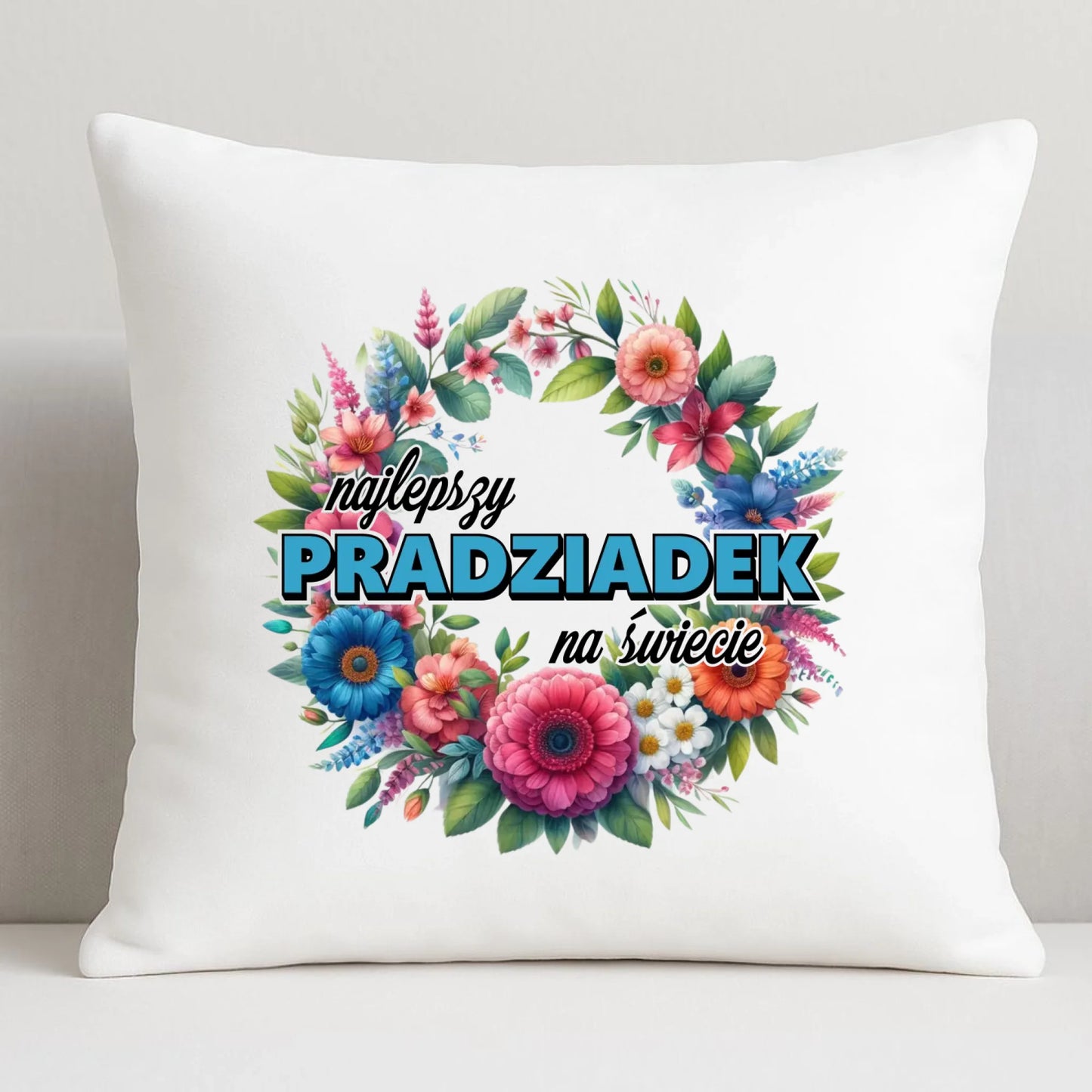 Poduszka dla dziadka - Najlepszy pradziadek na świecie D45 - StoryCups.pl