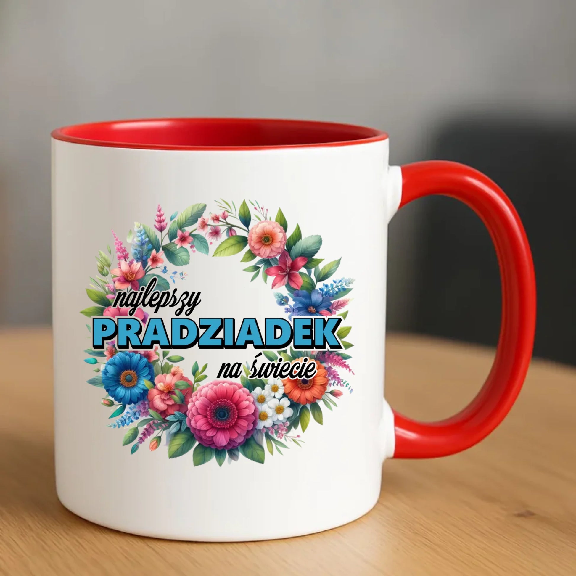 Kubek dla dziadka - Najlepszy pradziadek na świecie D45 - StoryCups.pl