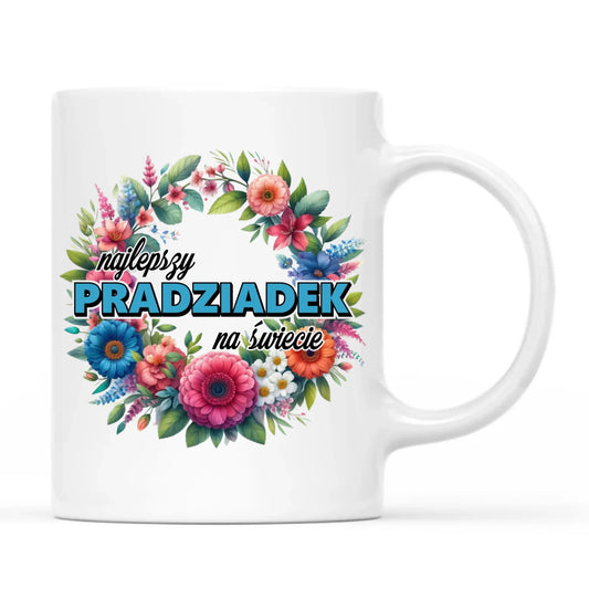 Kubek dla dziadka - Najlepszy pradziadek na świecie D45 - StoryCups.pl