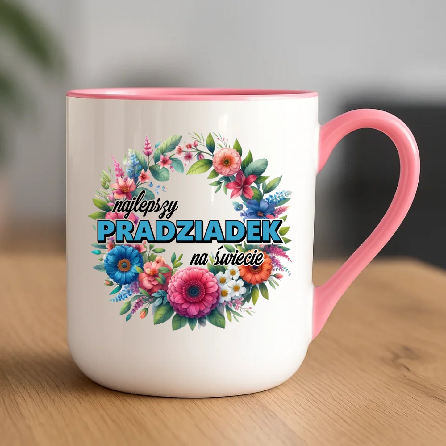 Kubek elegant dla dziadka - Najlepszy pradziadek na świecie D45 - StoryCups.pl