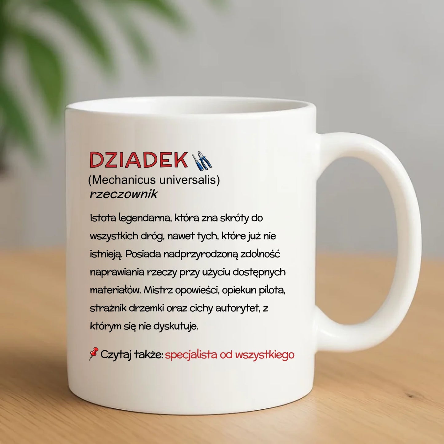 Kubek dla dziadka - Dziadek śmieszna definicja D43 - StoryCups.pl