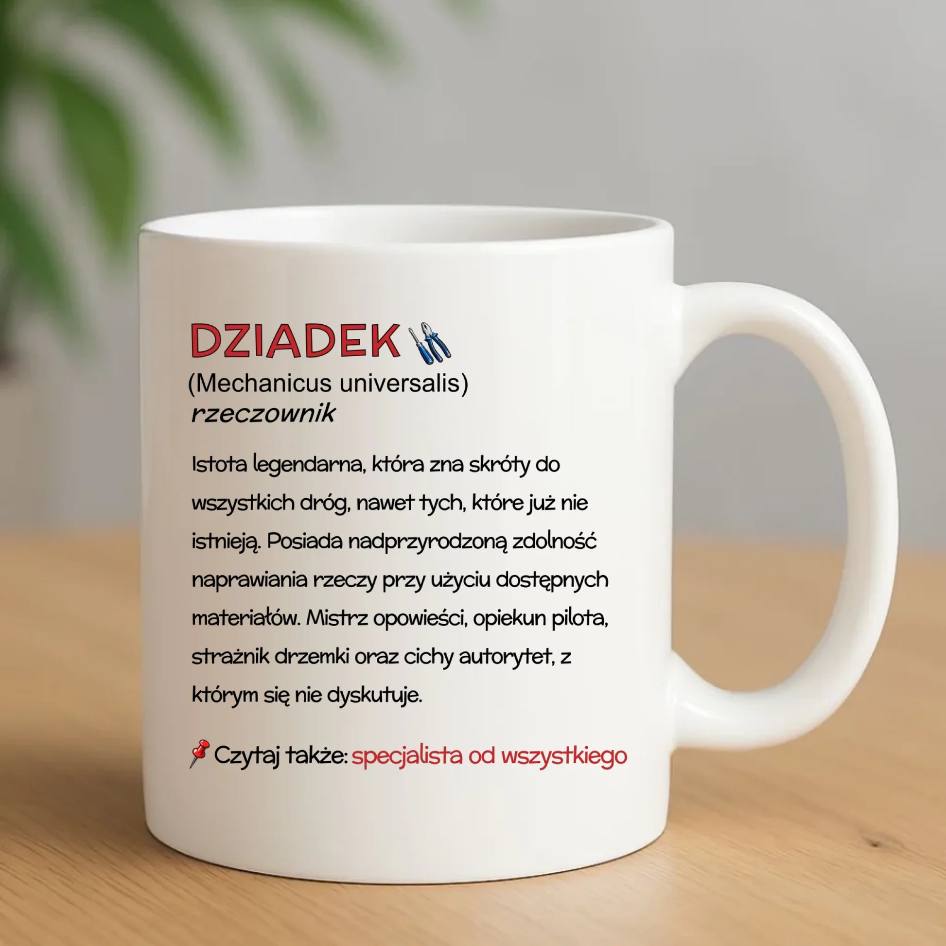 Kubek dla dziadka - Dziadek śmieszna definicja D43 - StoryCups.pl