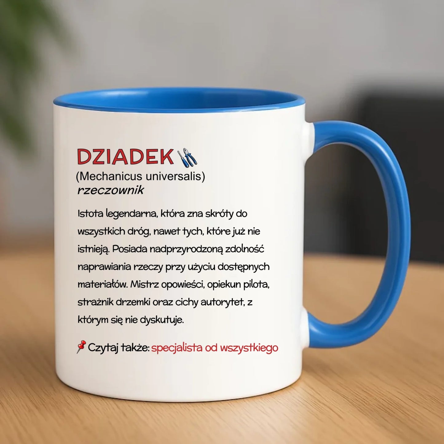 Kubek dla dziadka - Dziadek śmieszna definicja D43 - StoryCups.pl