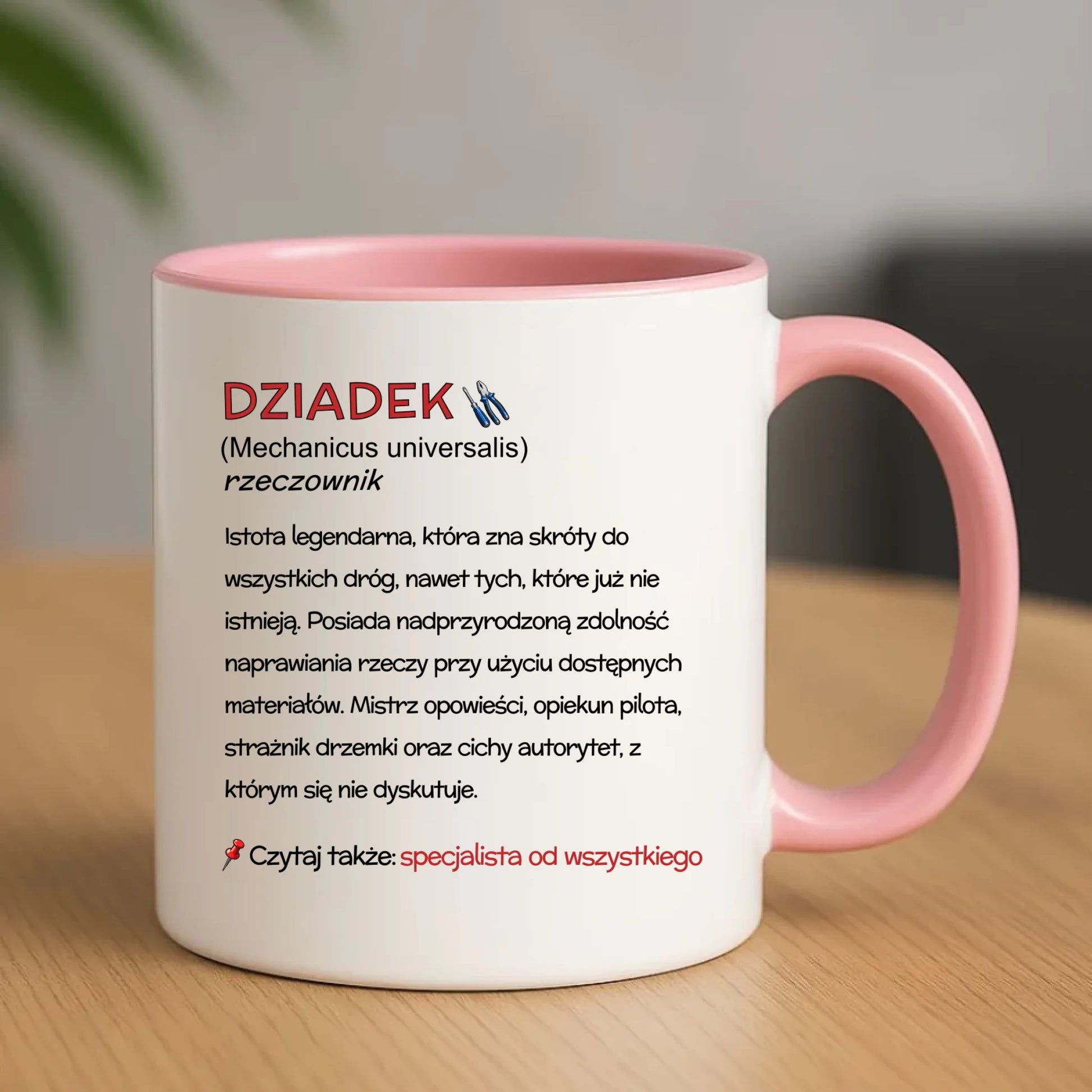 Kubek dla dziadka - Dziadek śmieszna definicja D43 - StoryCups.pl