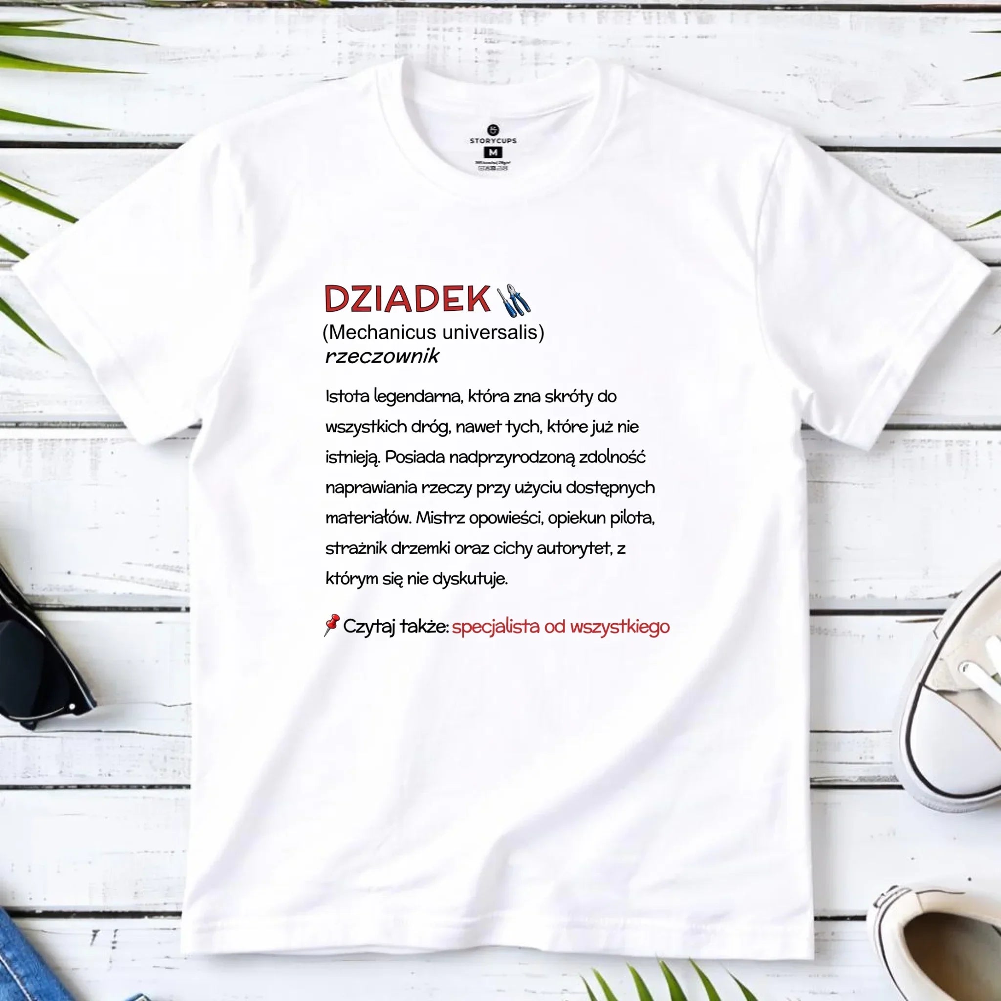 Koszulka dla dziadka - Dziadek śmieszna definicja D43 - StoryCups.pl