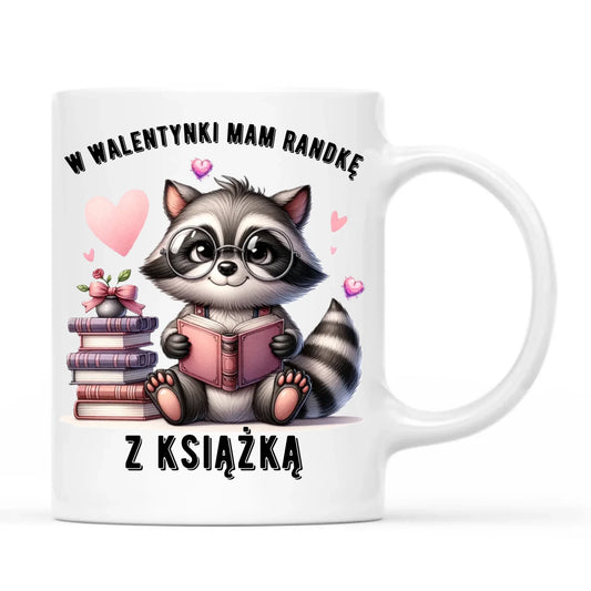Kubek na Walentynki dla mola książkowego – Mam randkę z książką W20 - StoryCups.pl
