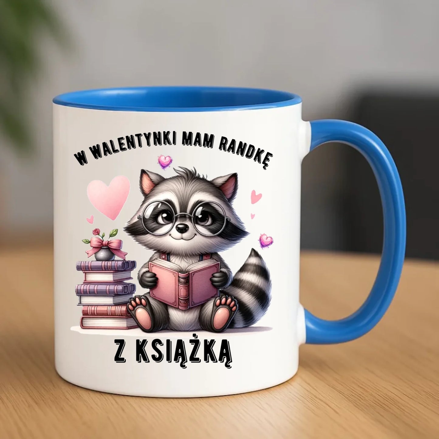 Kubek na Walentynki dla mola książkowego – Mam randkę z książką W20 - StoryCups.pl