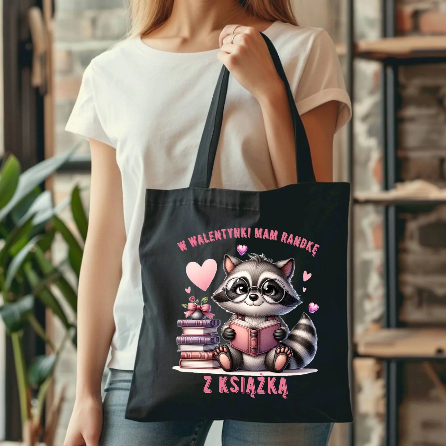 Torba na Walentynki dla mola książkowego – Mam randkę z książką W20 - StoryCups.pl