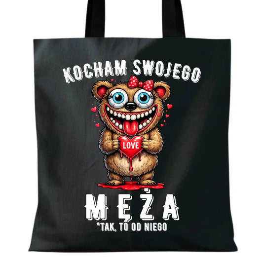 Torba dla żony - Kocham swojego męża W22 - StoryCups.pl