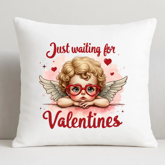 Poduszka na Walentynki - Just waiting for Valentines W24 - StoryCups.pl