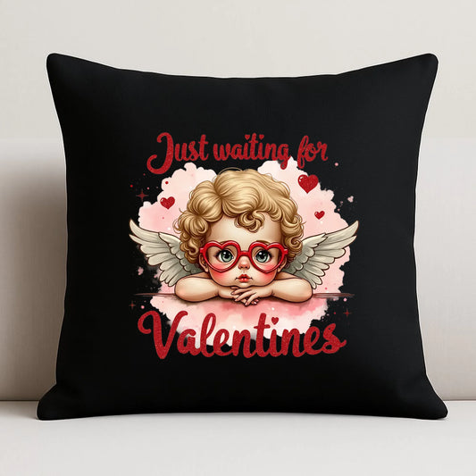 Poduszka dekoracyjna na Walentynki - Just waiting for Valentines W24 - StoryCups.pl