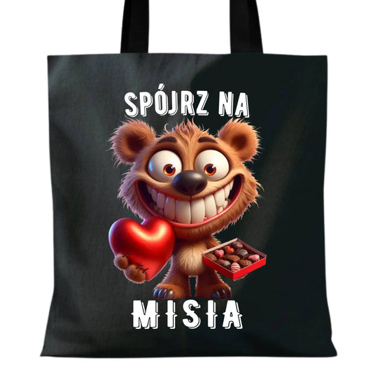 Torba na Walentynki - Spójrz na Misia W31 - StoryCups.pl